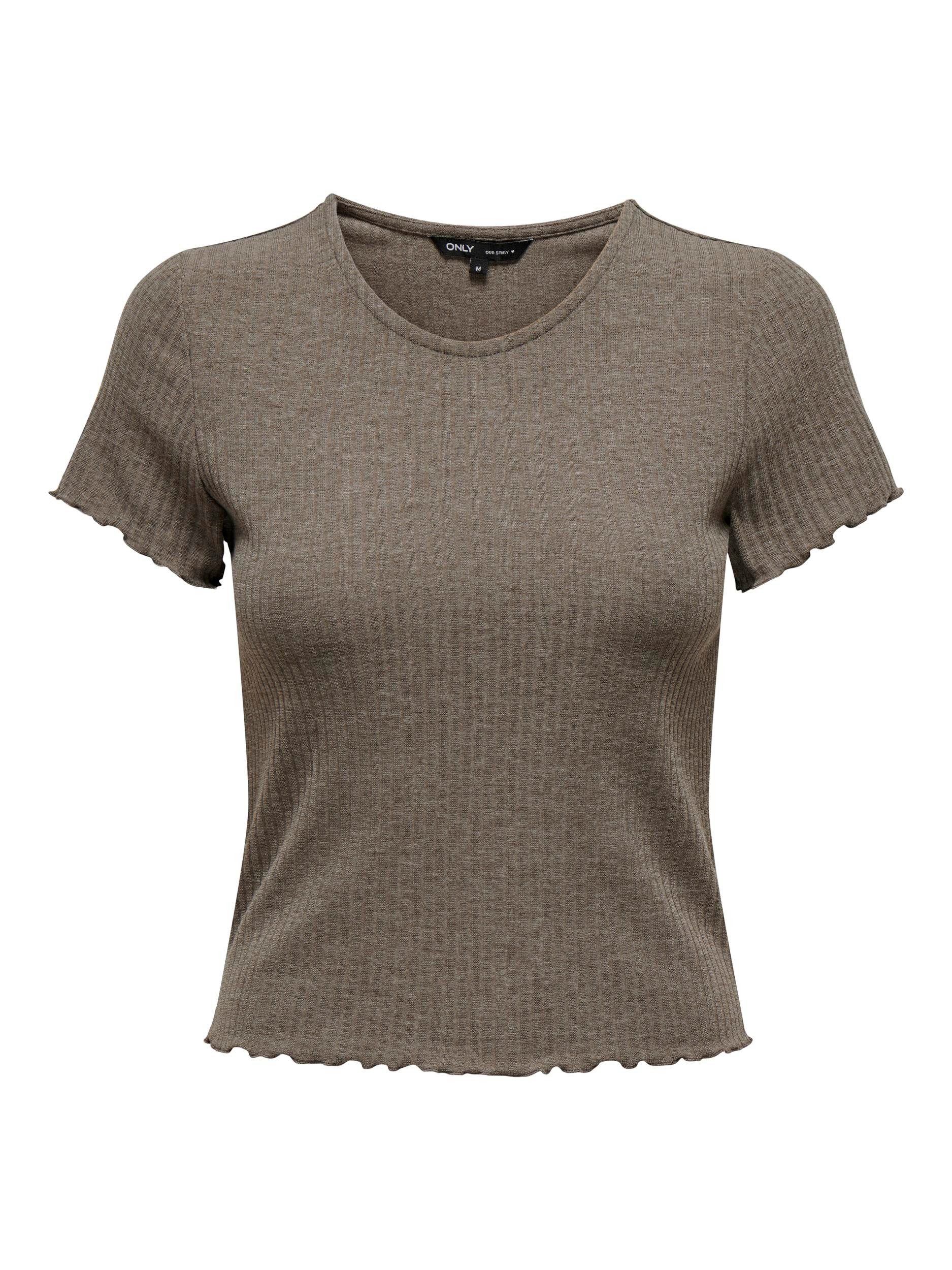ONLY Rundhalsshirt ONLEMMA S/S SHORT TOP günstig online kaufen