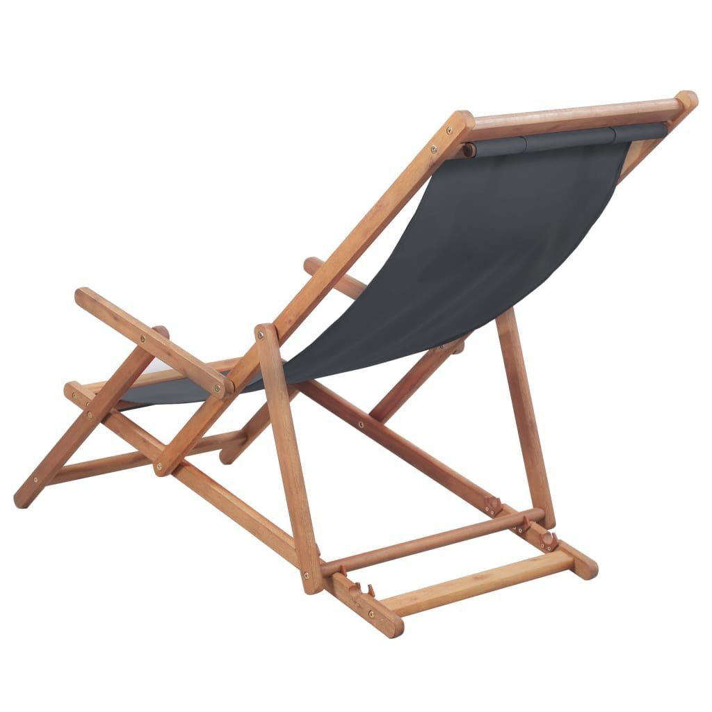 furnicato Klappstuhl Klappbarer Strandstuhl Stoff und günstig online kaufen