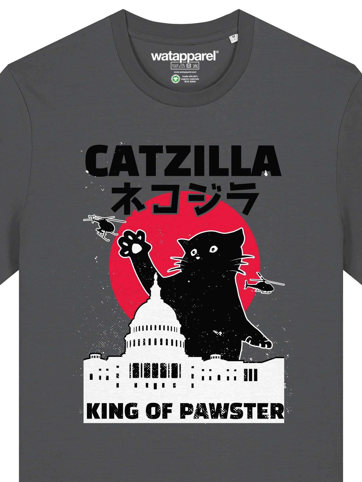 wat? Apparel T-Shirt Catzilla