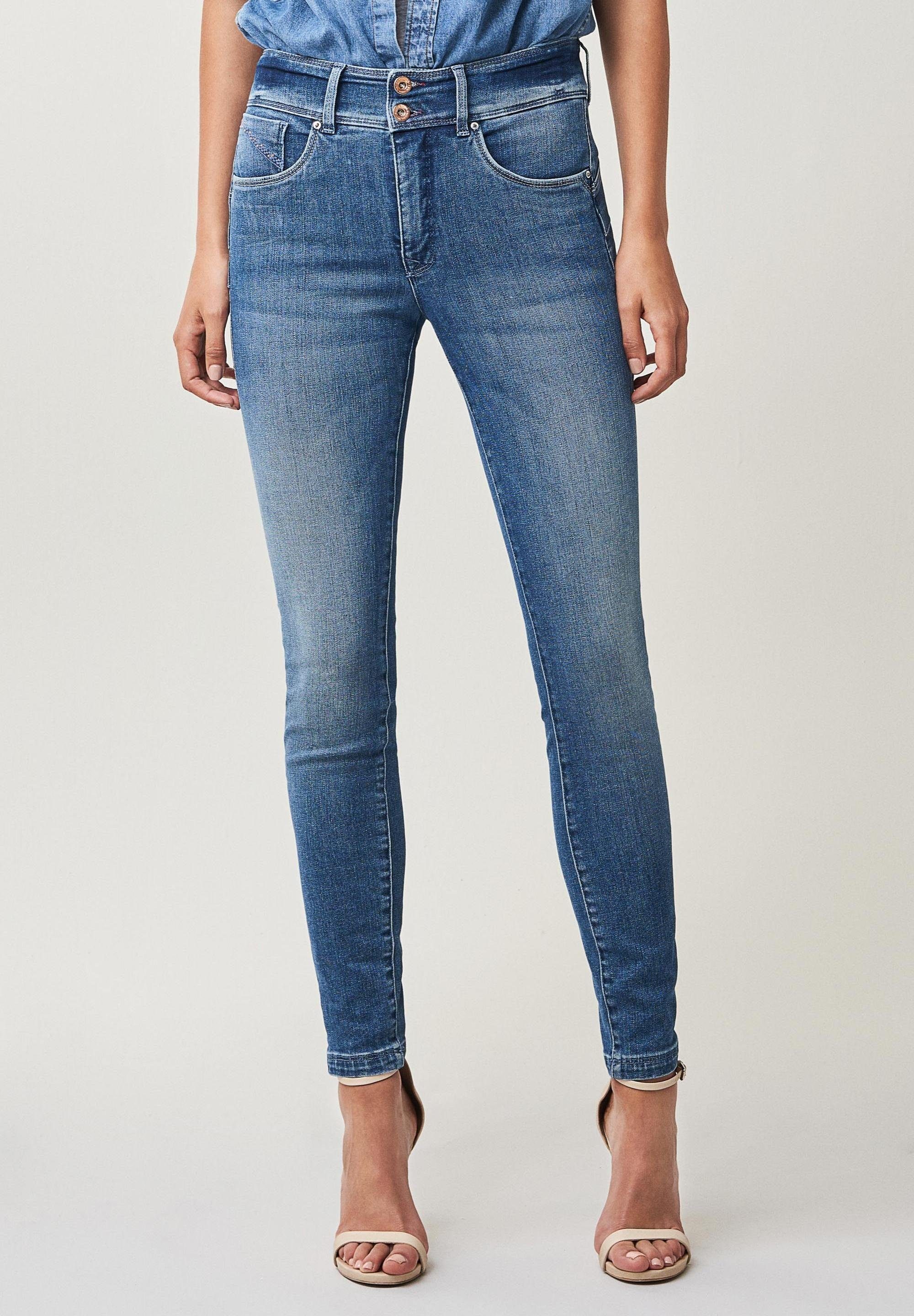 Salsa 7/8Jeans »Secret« Push In Skinny mit Glitzer auf der Tasche