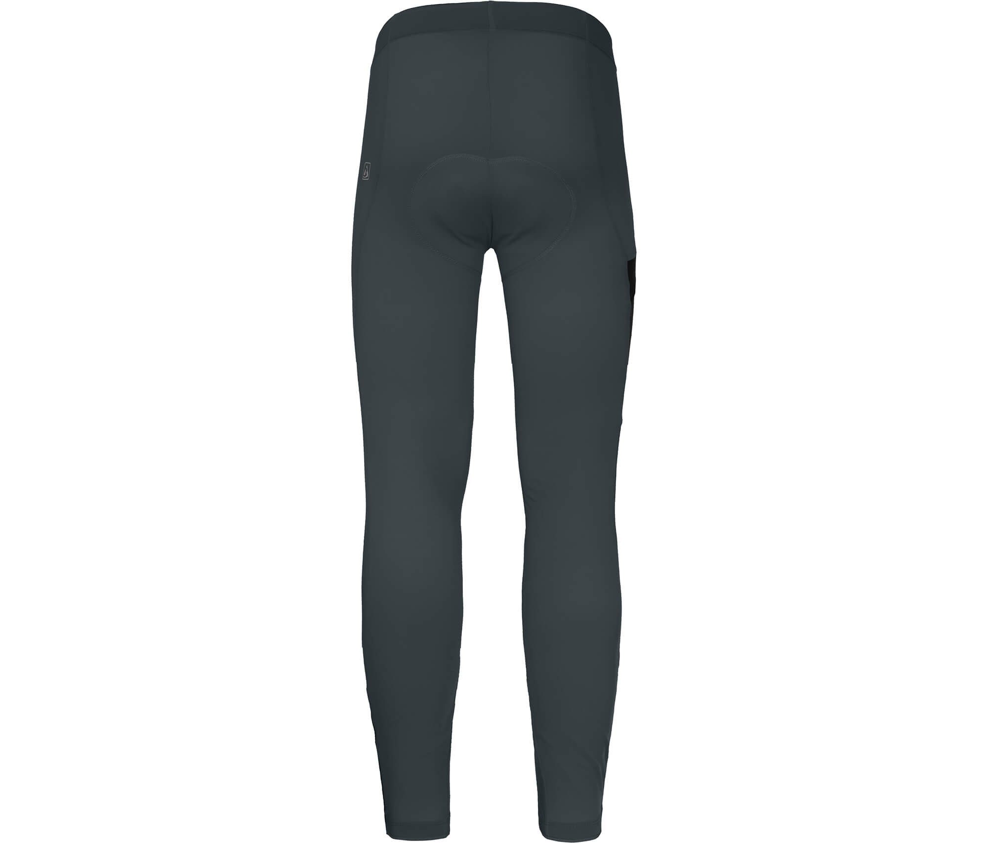 Fahrradhose KEMI COMFORT (mit Sitzpolster) Herren Fahrradhose, bielastisch, tight, Normalgrößen, dunkel grau – Bild 3 von 5