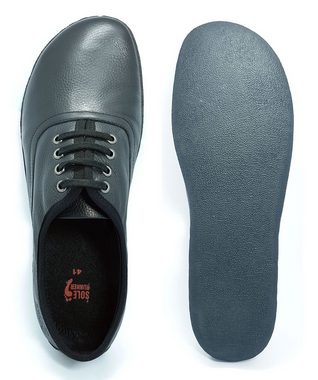 Sole Runner Sole Runner Callisto Black Leder + Zehensocke Barfußschuh