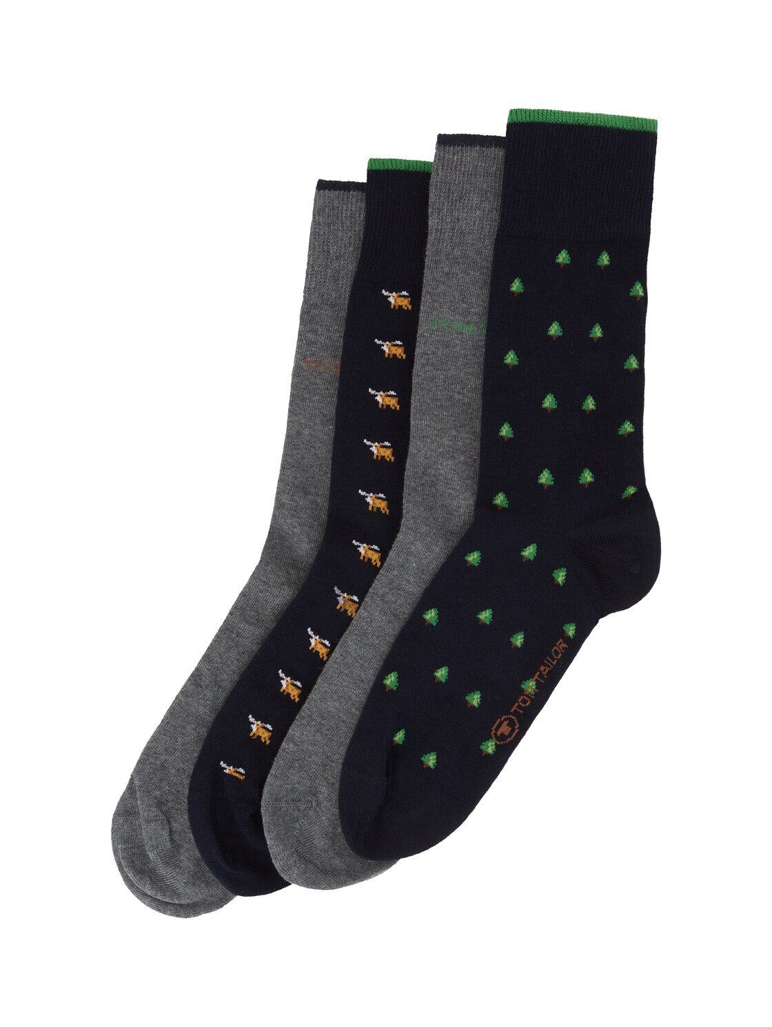 TOM TAILOR Socken Socken im Viererpack (im Viererpack)