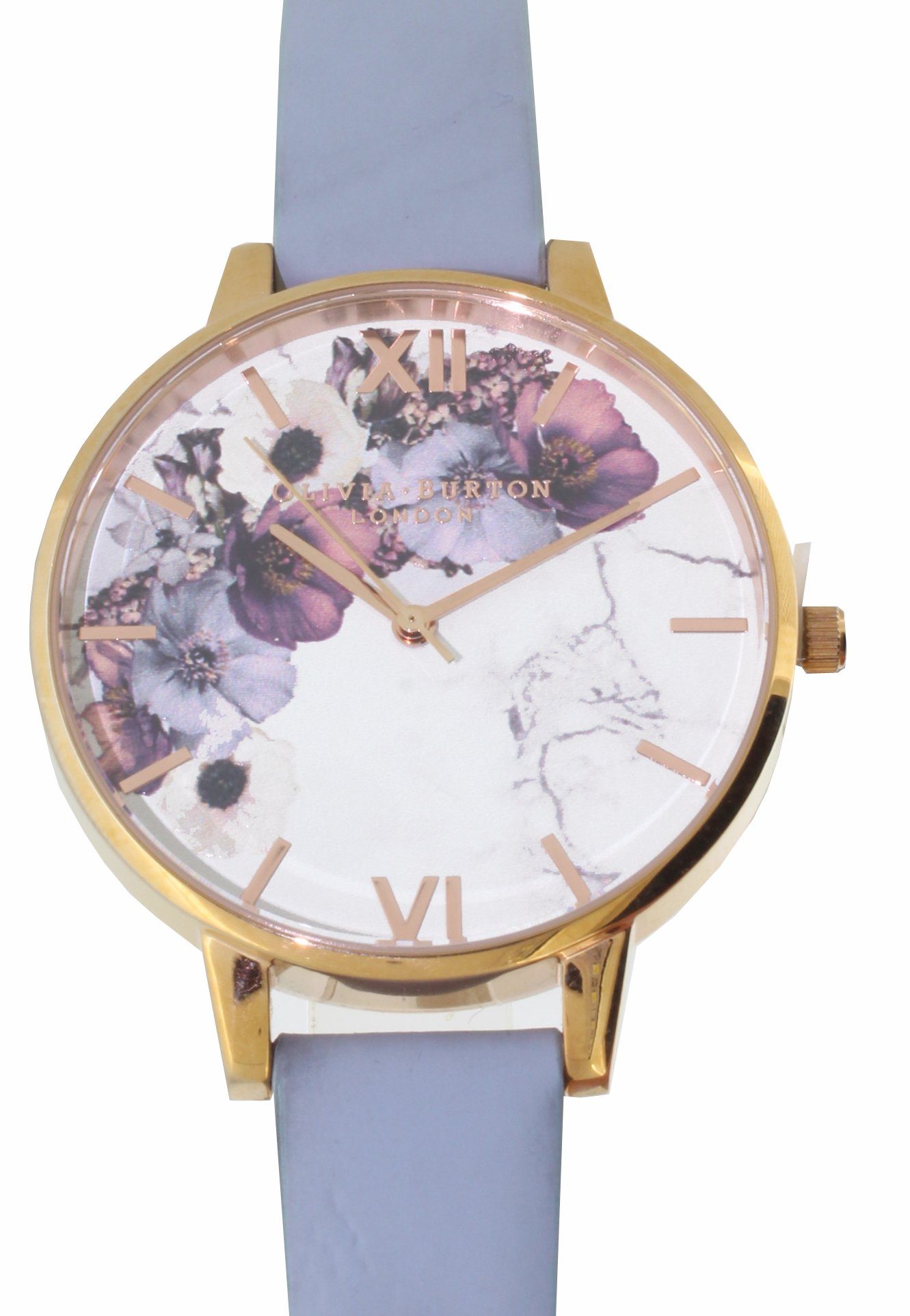 Marble OB16MF10 Quarzuhr Florals BURTON OLIVIA Ladies