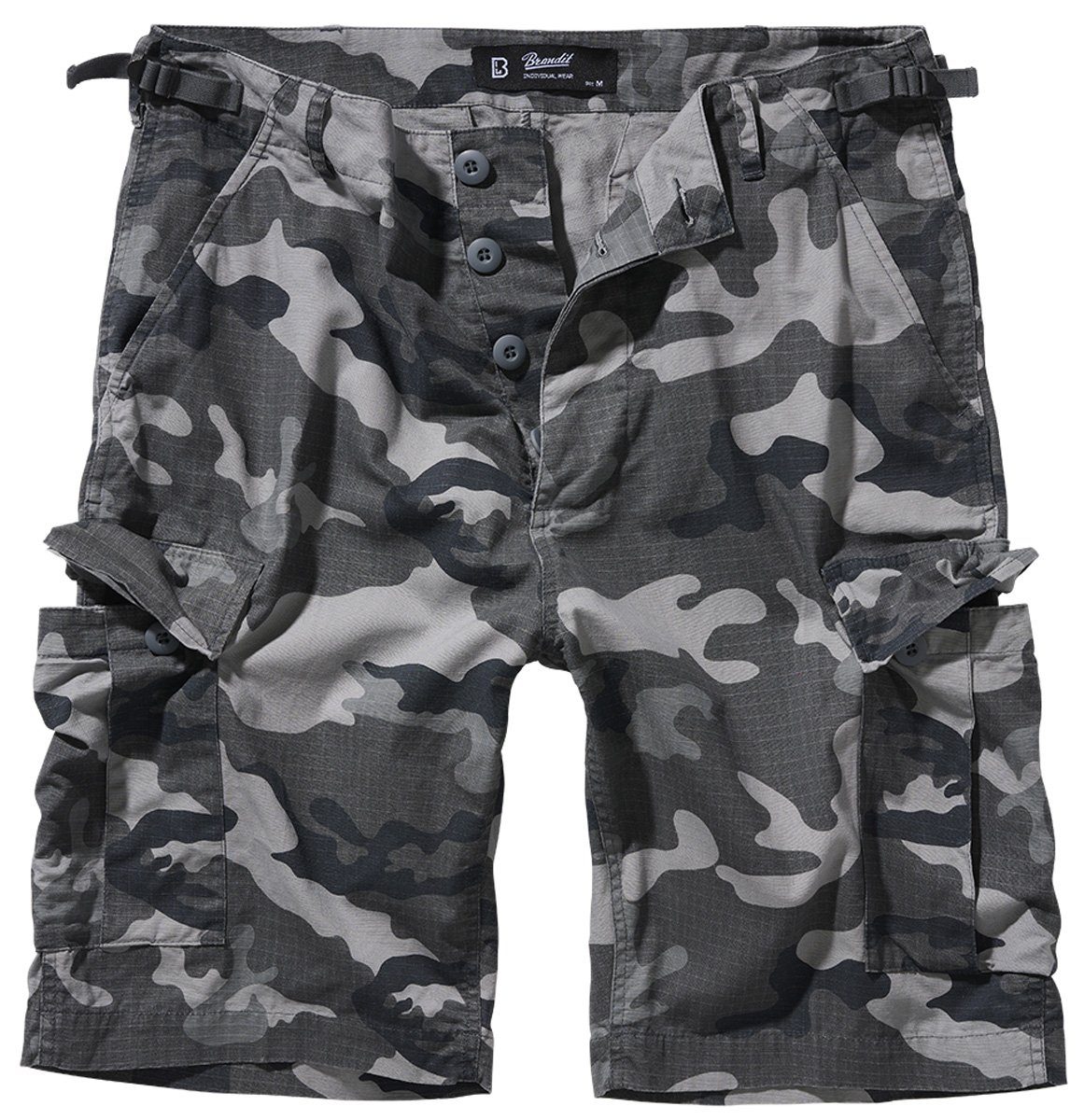 Brandit Cargohose Herren Bermuda Cargo Shorts knielang Kurze Hose Short Sommer Ripstop