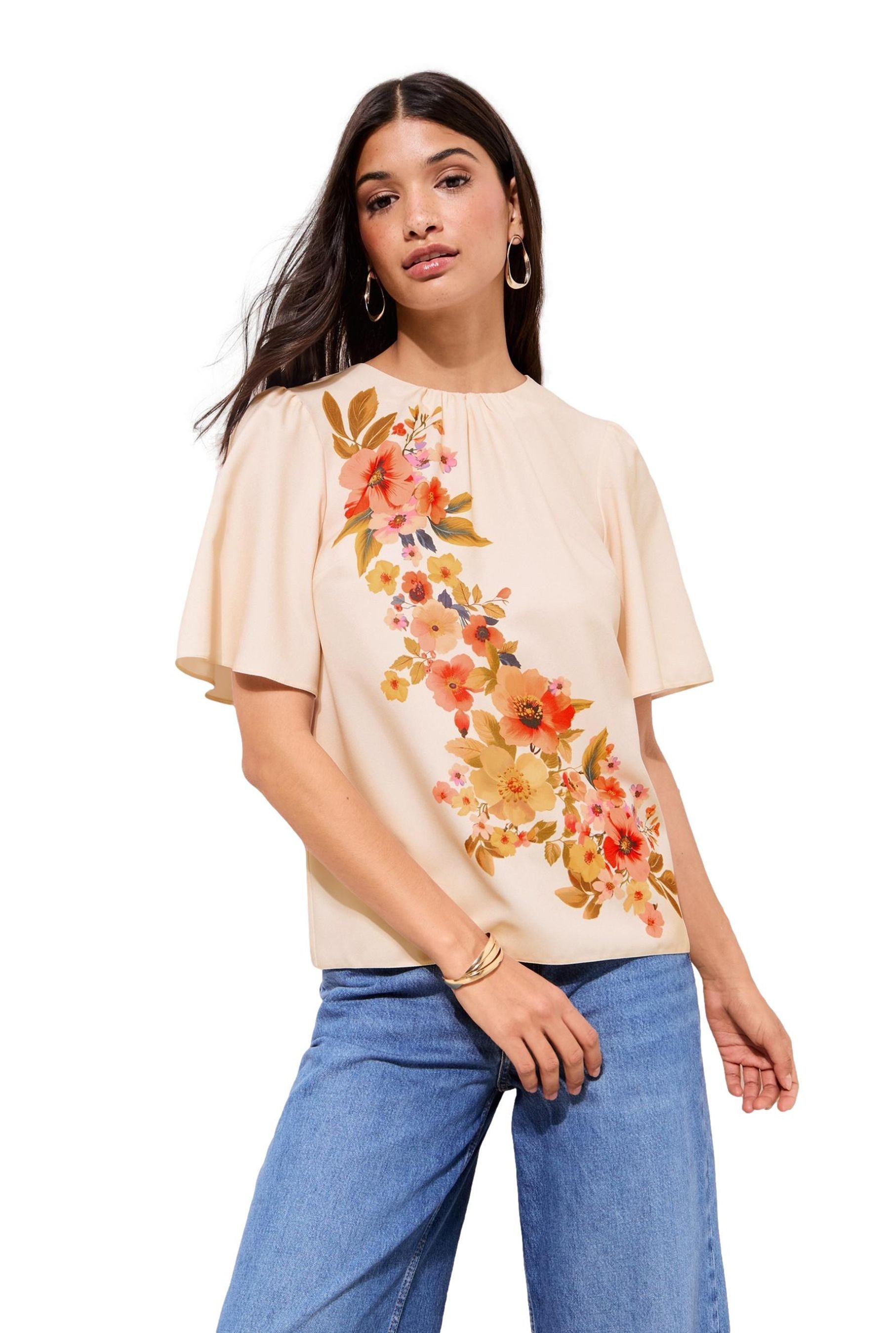 Cream Floral