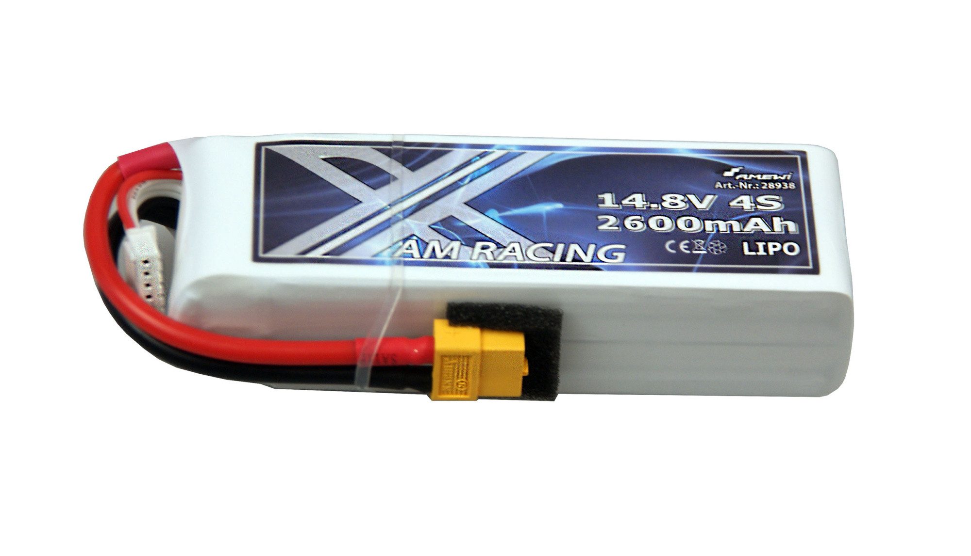 RC-Bagger Amewi LiPo Akku 4S 14,8V 2600mAh XT60