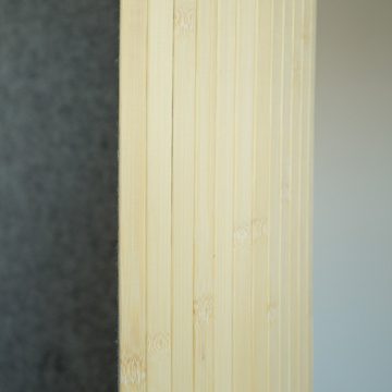 Homestyle4u Paravent Raumteiler Trennwand Bambus Sichtschutz (1 St), (B/H): ca. 250 x 200 cm