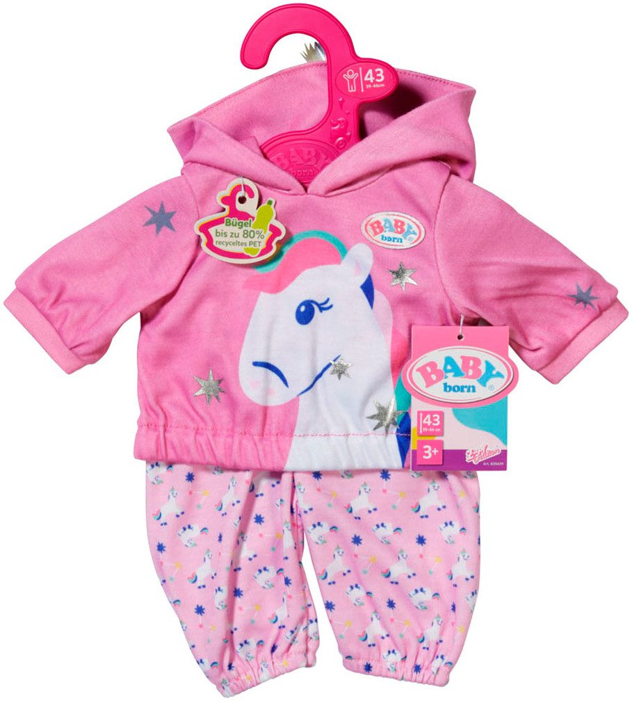 Puppenkleidung Einhorn Outfit 43 cm