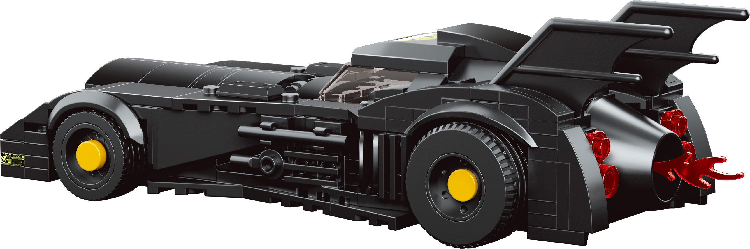 Mould King Dark Charger Automobil-Bausatz Spielbausteine, (407 St), 407 Teile, Kohlefasermaterialien – Bild 2 von 3