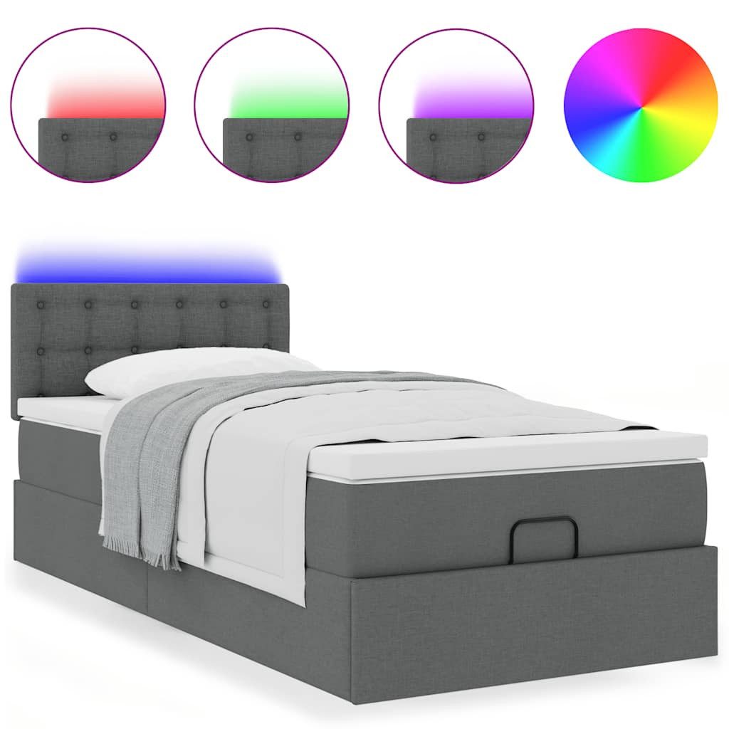vidaXL Bett Ottoman-Bett mit Matratze & günstig online kaufen