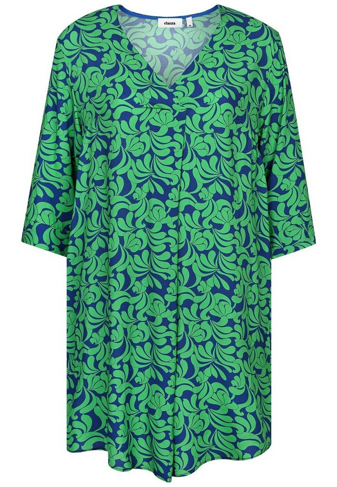 elanza Midikleid Dress Bicolor - 10/blue-green (1-tlg)