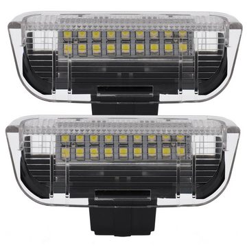 Vinstar KFZ-Ersatzleuchte LED Einstiegsbeleuchtung für VW, kompatibel mit: VW EOS 1F Golf JETTA Passat Sharan Tiguan Touareg