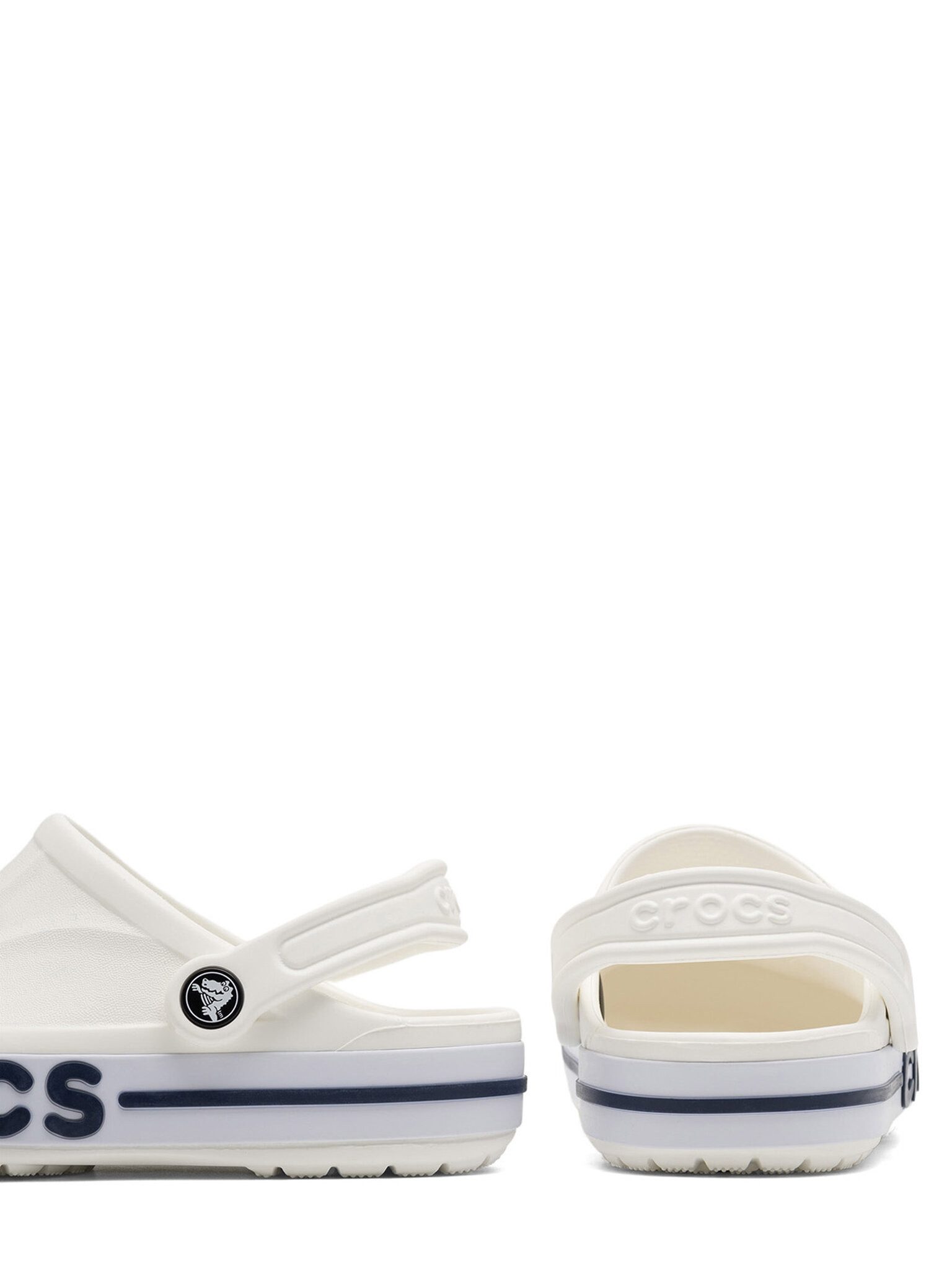 Crocs Crocs Damen Flip-Flops Crocs-C-BAYABAND CLOG 205089-126 Weiß Weiß Badepantolette