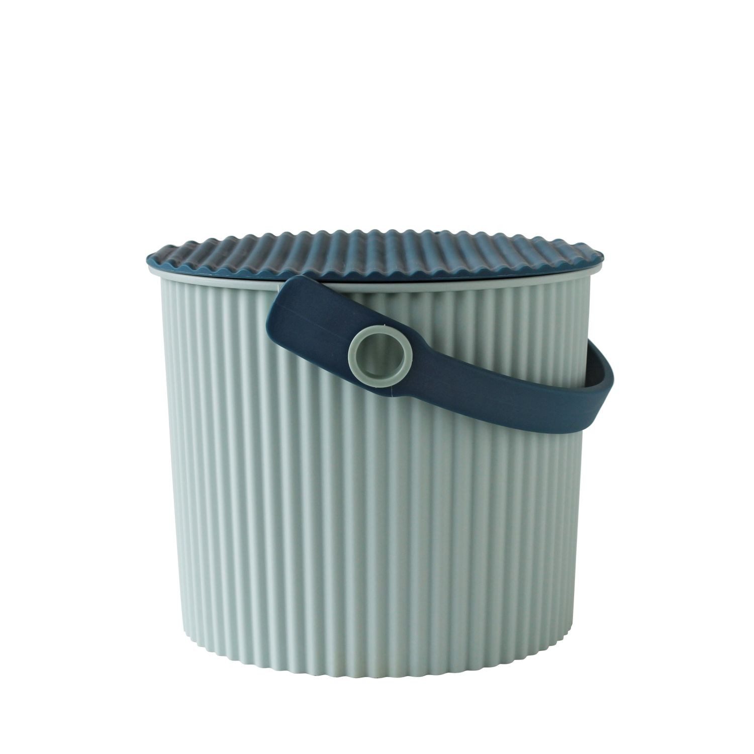 Hachiman Aufbewahrungsbox Hachiman Omnioutil Mini-Eimer Scandinavian Blue 4 l