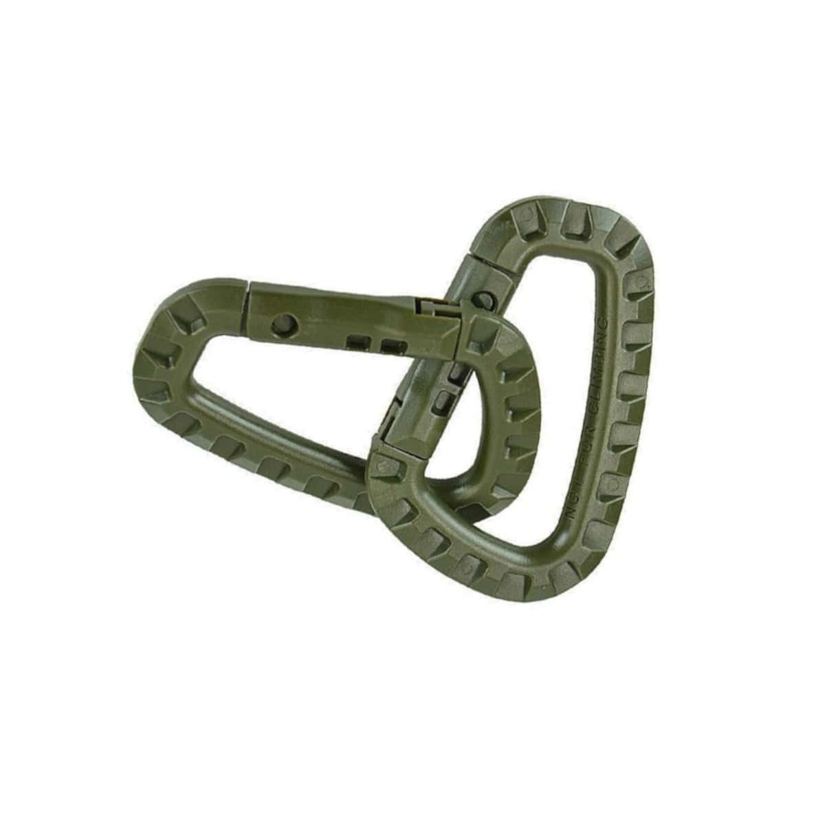 Mil-Tec Karabiner 2er Pack Militär Karabiner ABS