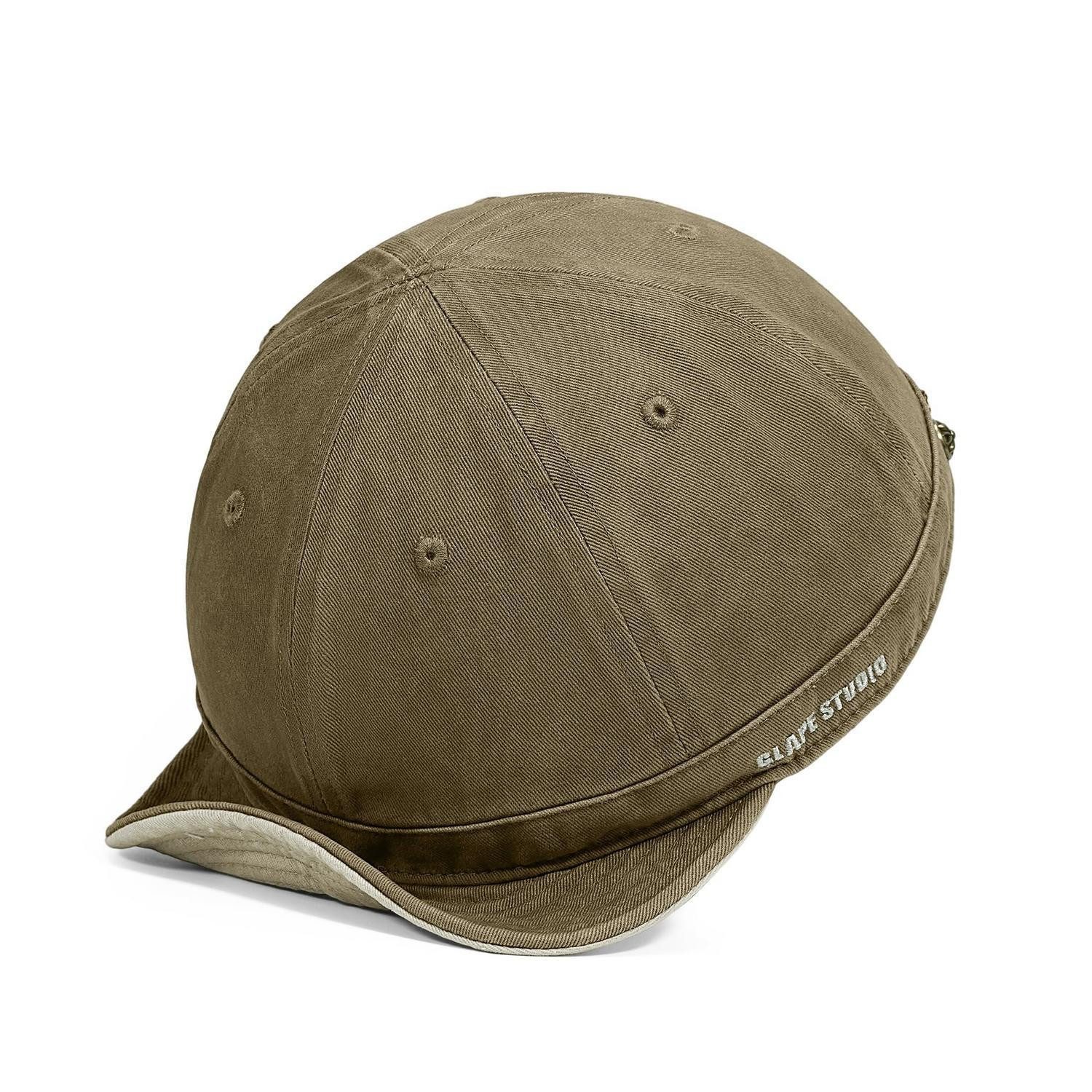 LuxusKollektion Baseball Cap Baseball Cap Short Brim Baumwolle (1-St)