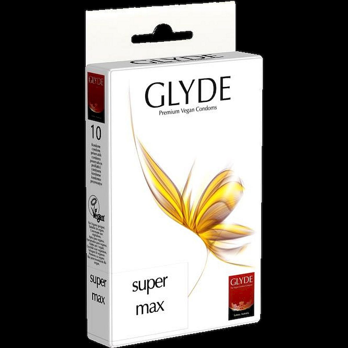 Kondome Glyde Supermax Kondome Vegan 10er