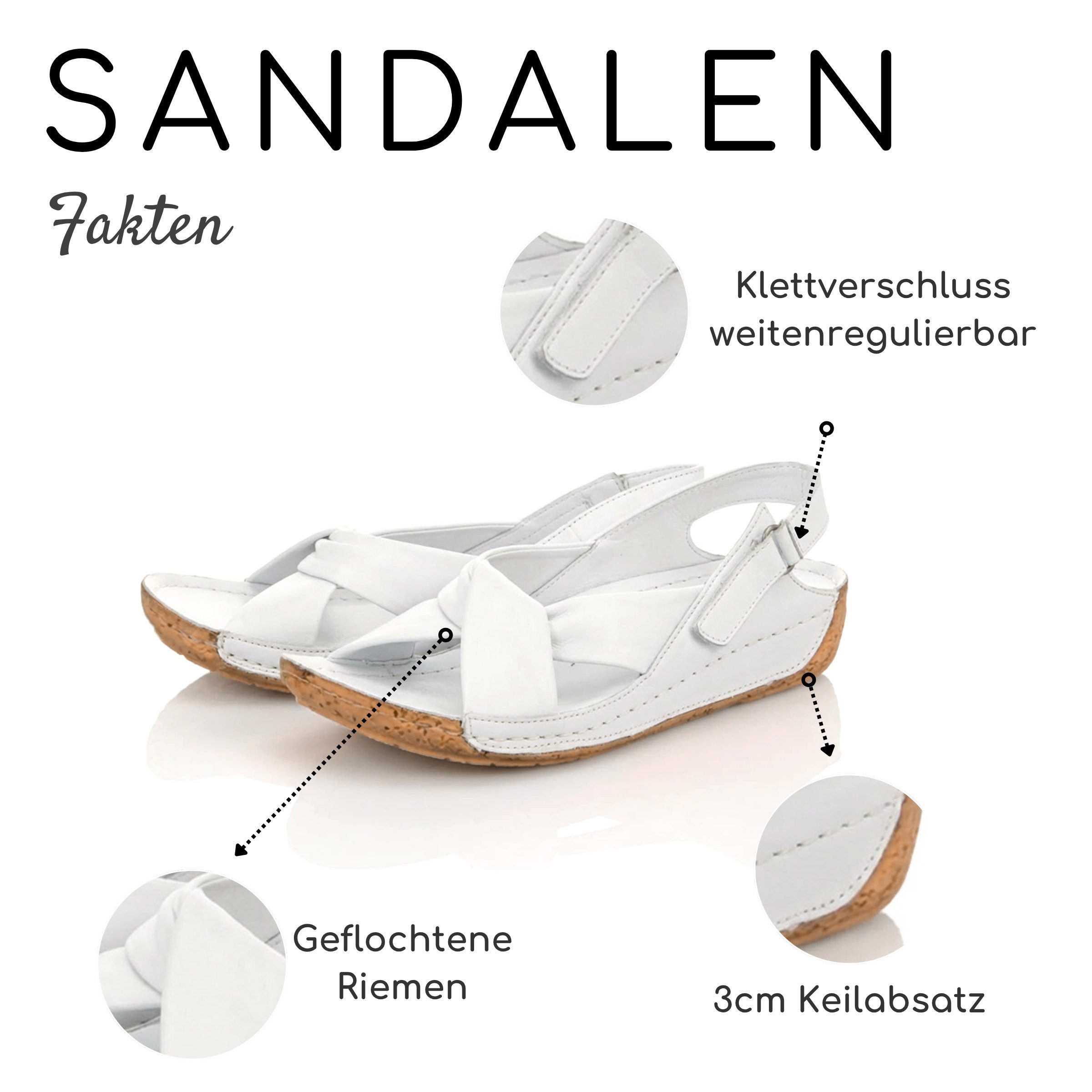 Gemini Damen Sandale