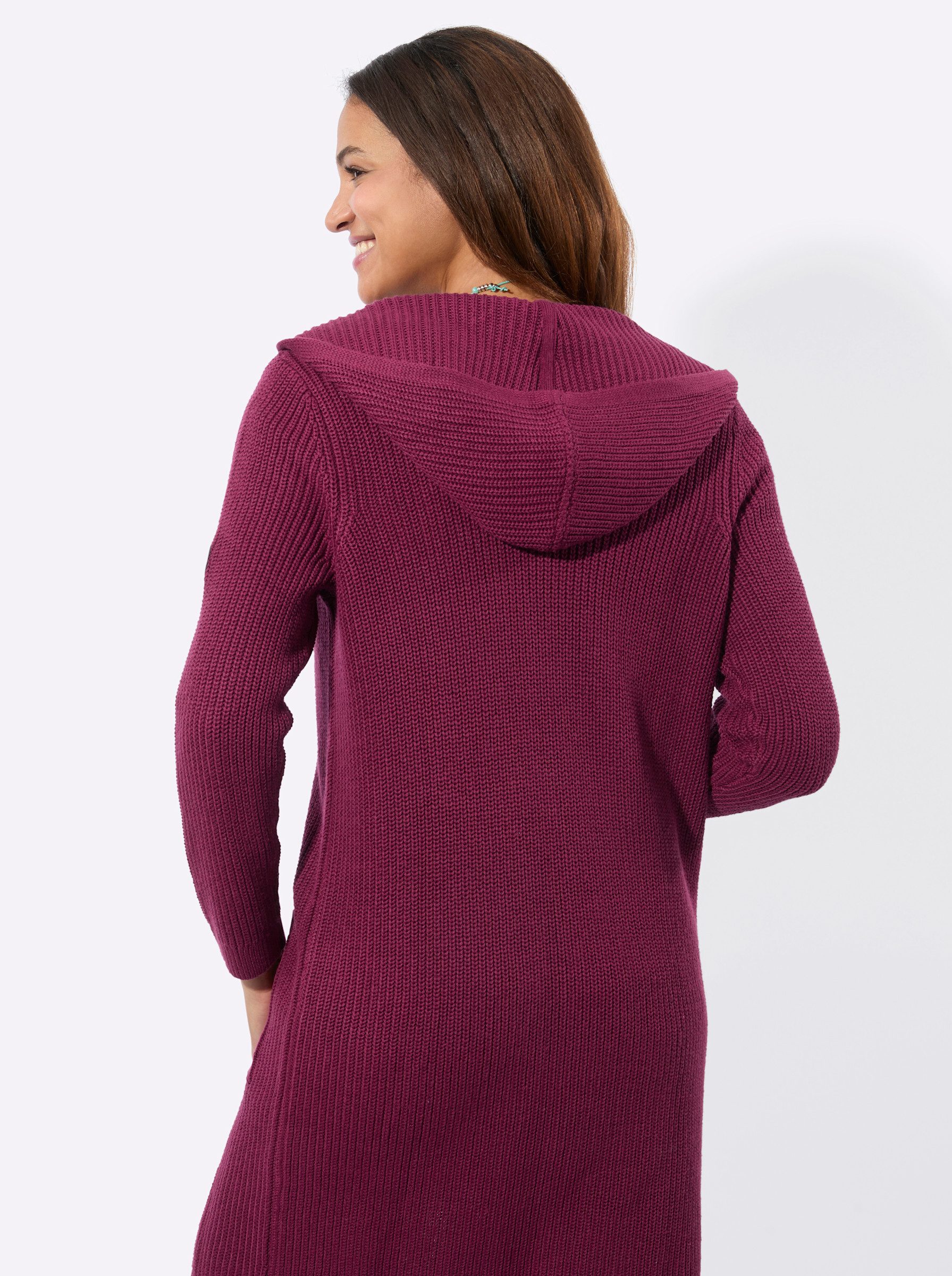 Witt Strickjacke Strickmantel Langarm Ripp