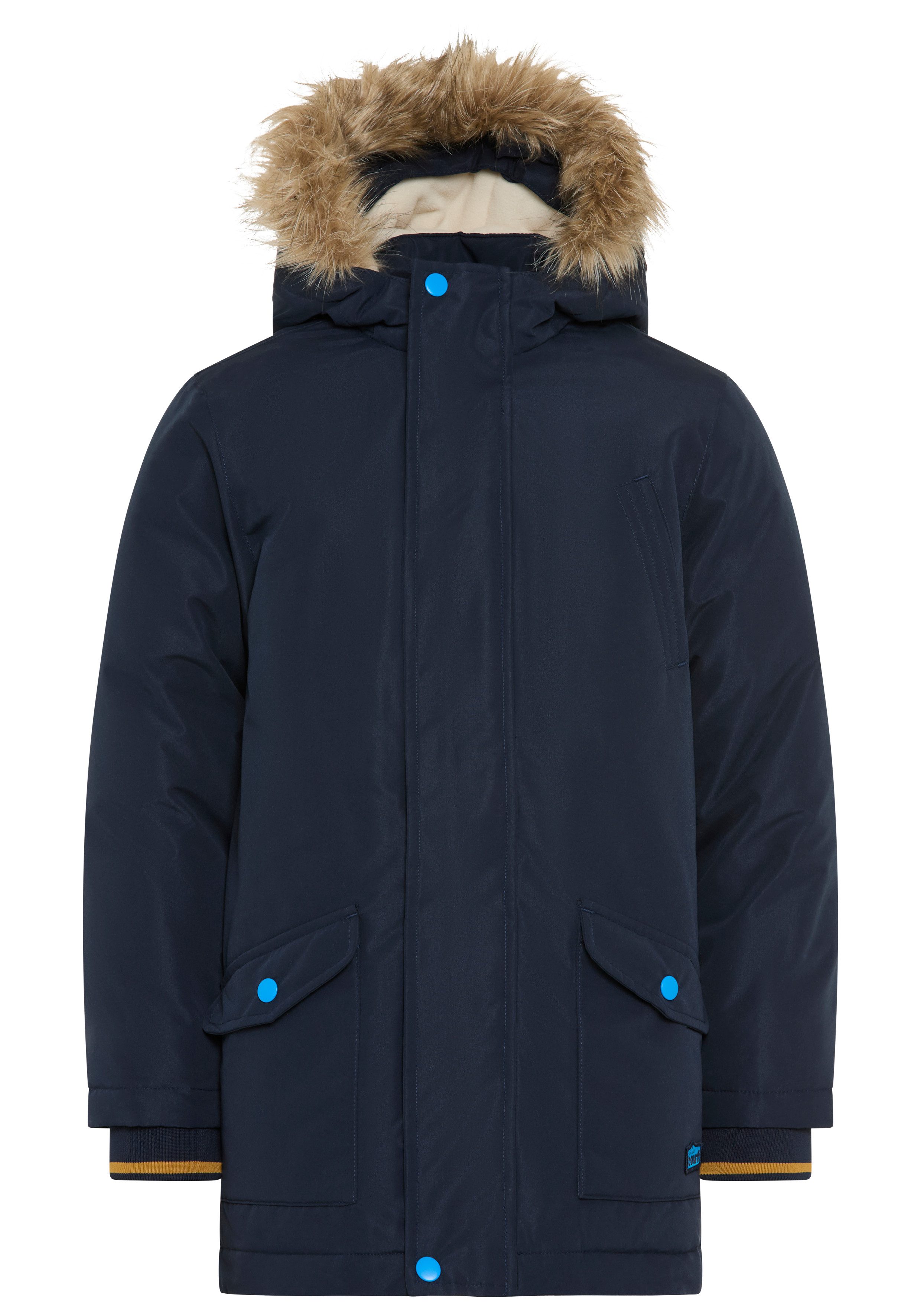 Scout Outdoorjacke Parka mit Fellkragen - SCOUT Warmer Parka mit abnehmbaren Kapuzendetails, mit Fleecefütterung – Bild 5 von 5