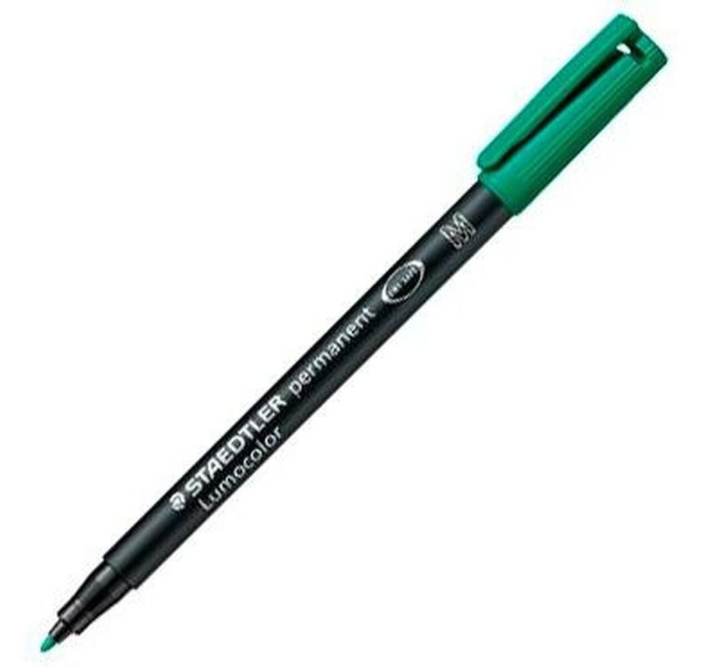 Thumbnail - STAEDTLER Marker Dauermarker Lumocolor 313-5 M grün (10 Stück)