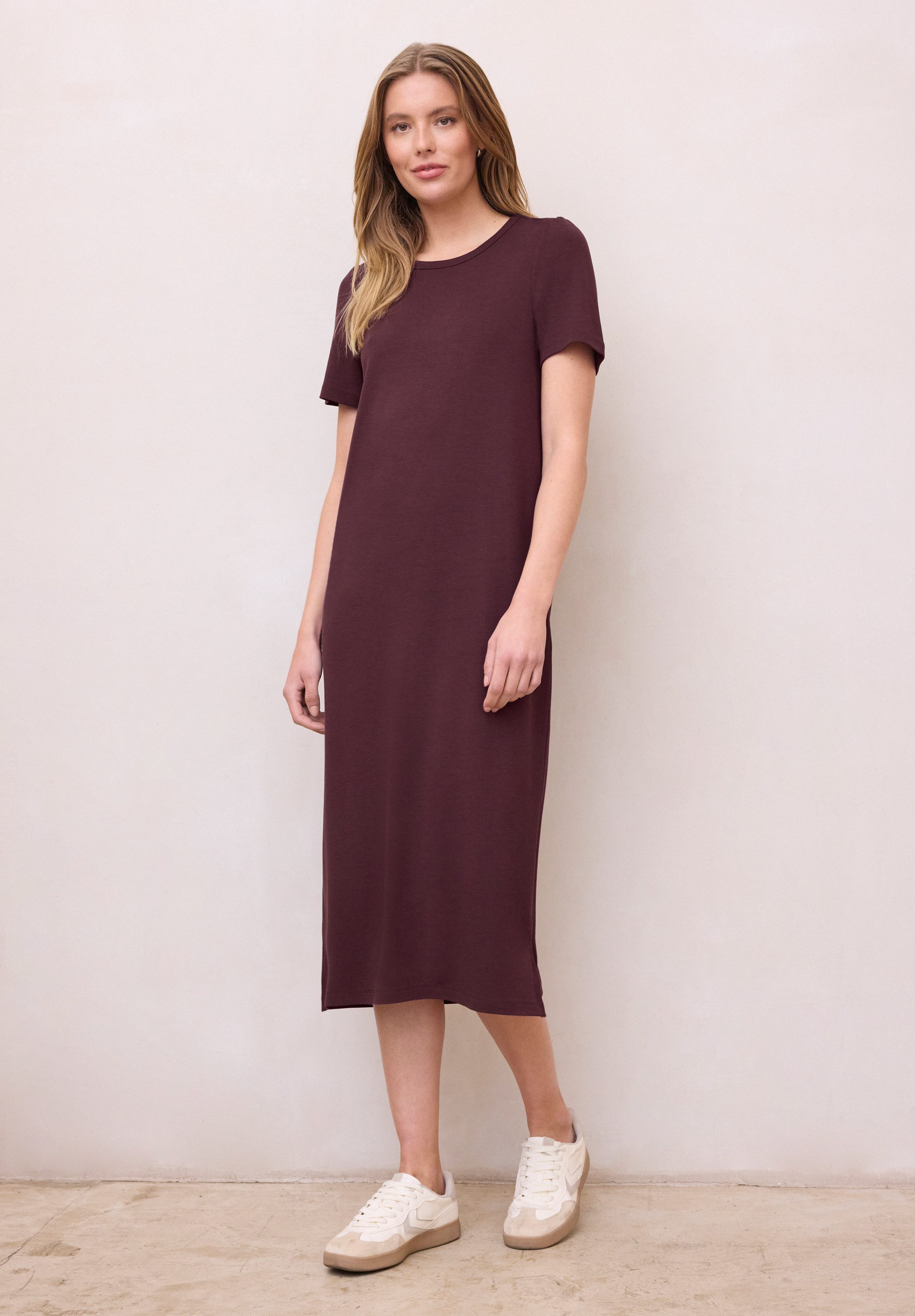 STREET ONE STUDIO Midikleid in Unifarbe