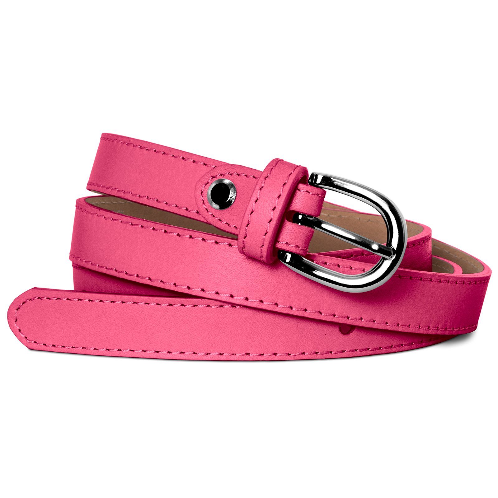 Caspar Taillengürtel GU273 aus echtem Leder günstig online kaufen