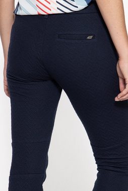 ATT Jeans Chinohose Valeria aus Maschenware mit Strukturmuster