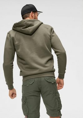 Alpha Industries Kapuzensweatjacke BASIC ZIP HOODY