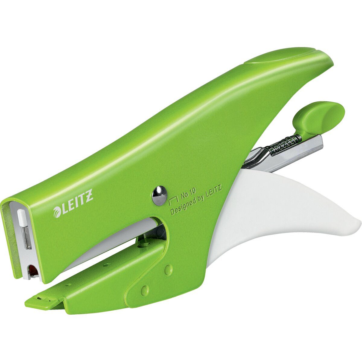 LEITZ Heftgerät Heftzange WOW No.10 bis 15 Blatt grün (5 Stück)
