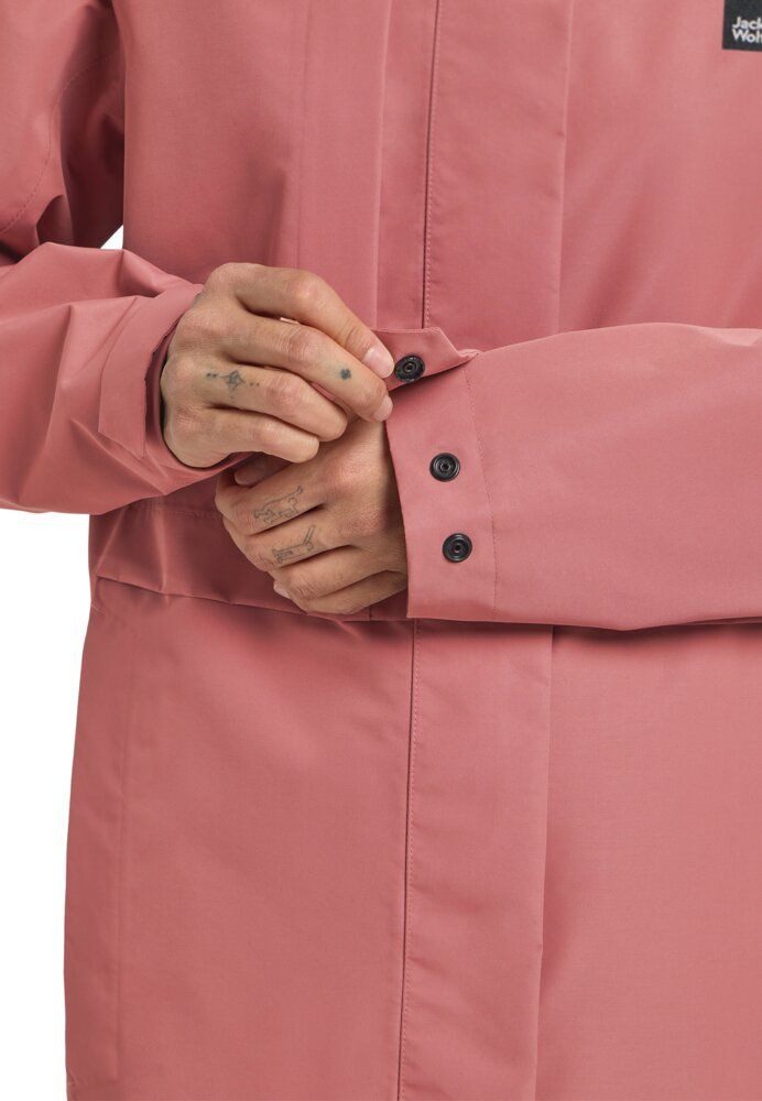 Jack Wolfskin Regenmantel Regenmantel TERRAVIEW 2L COAT