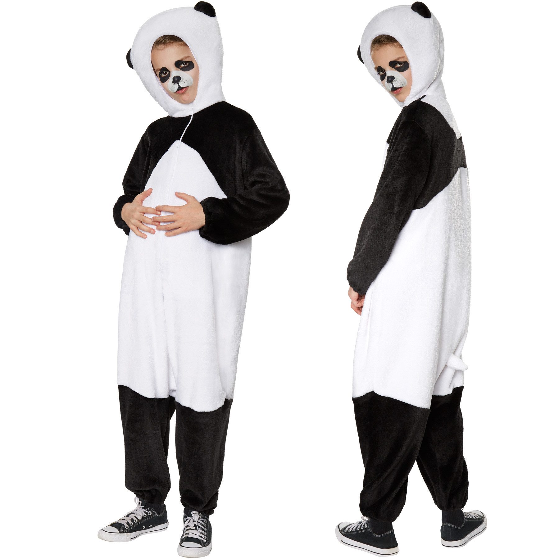 dressforfun Kostüm Kinderkostüm Panda, Süßes Pandakostüm für Kinder
