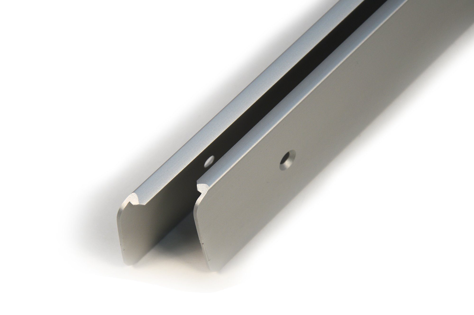 IHC Arbeitsplatte 38mm 650mm Endleiste Winkelleiste Seiteleiste Arbeitsplatte Aluminium – Bild 3 von 4