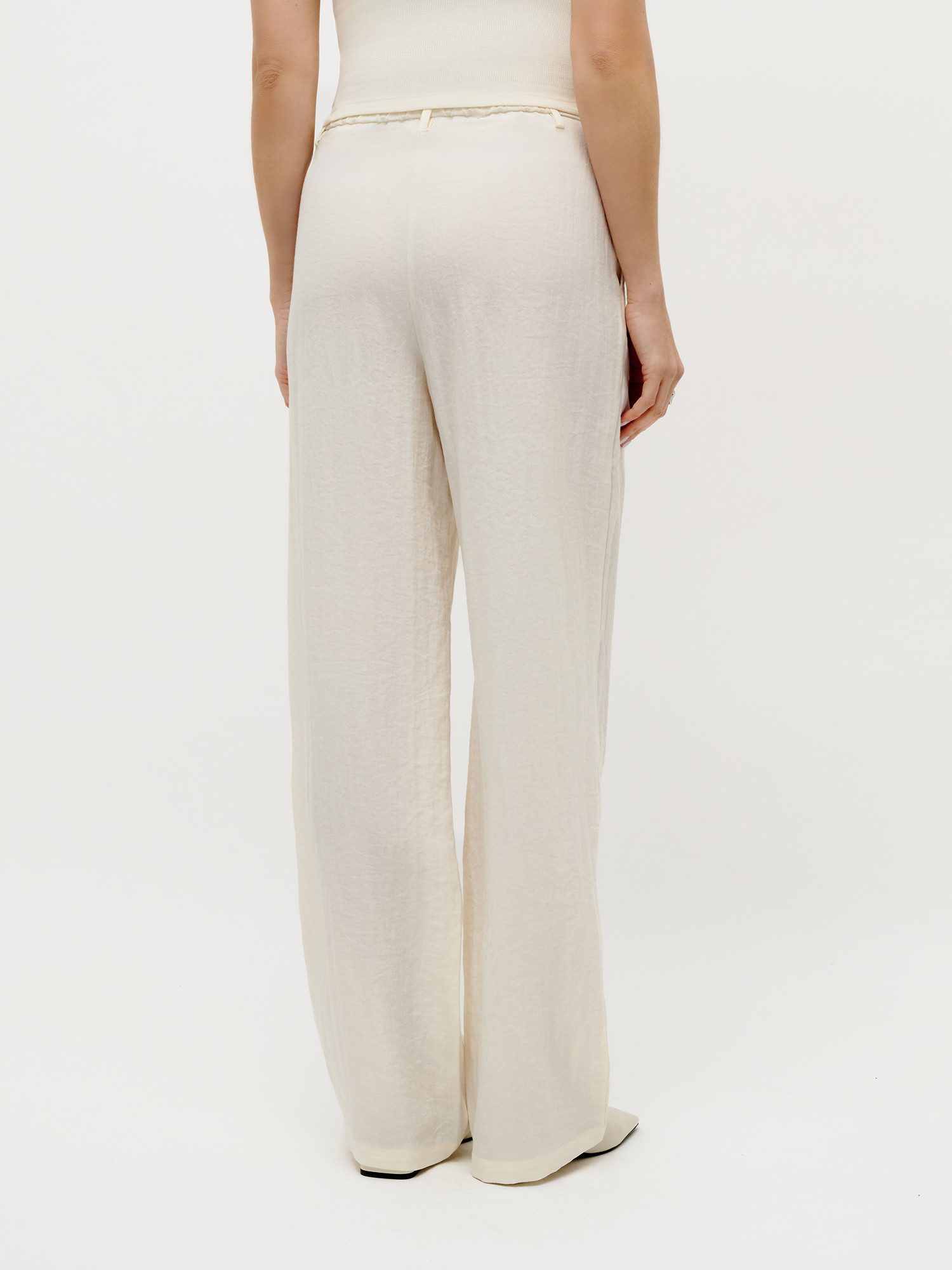 LeGer Stoffhose Thorina, LeGer by Lena Gercke Materialmix aus Viskose und Leinen