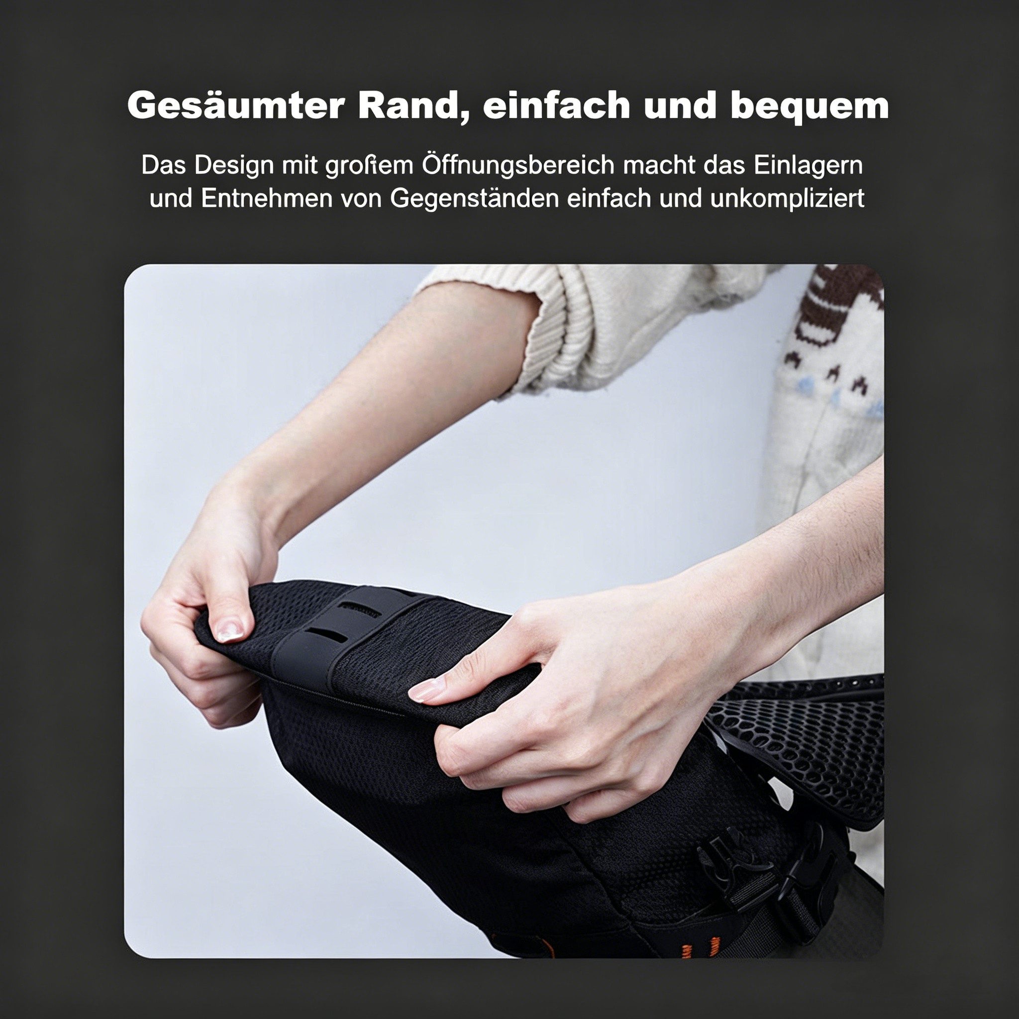 GARRYFIZH Fahrradtasche Bikepacking Satteltasche [5,8 Liter] Wasserdicht Fahrrad Satteltasche, 5,8 l großes Fassungsvermögen, wasserdicht