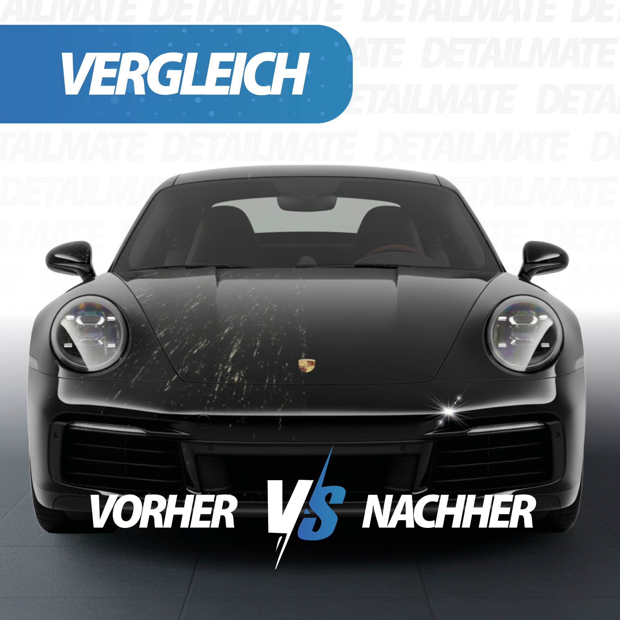 detailmate Koch Chemie FSE Finish Spray Exterior mit Zubehör Auto-Reinigungsmittel (3-St. 40x40cm Mikrofasertuch - Canyon Sprühkopf)