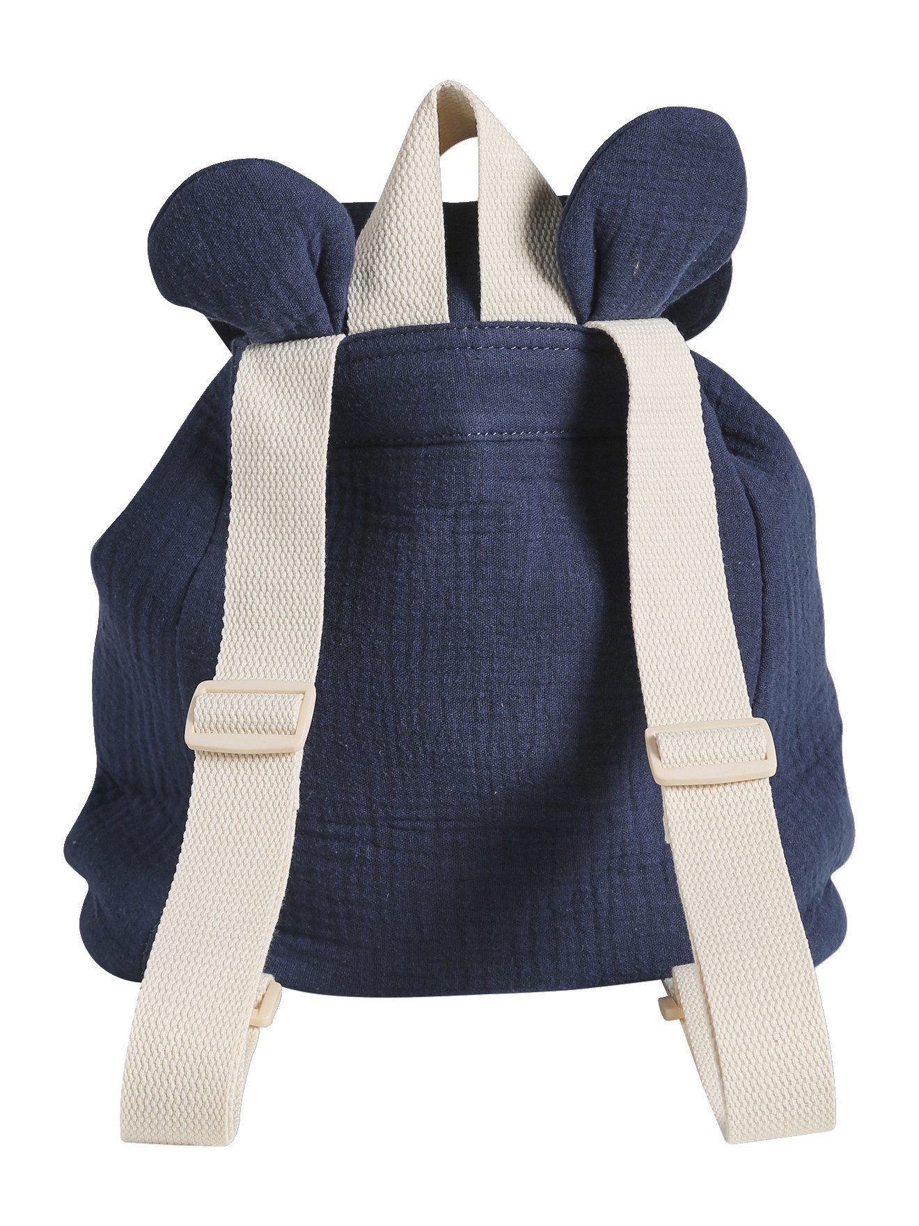 vertbaudet Rucksack Kinder Kita-Rucksack aus Musselin mit Ohren