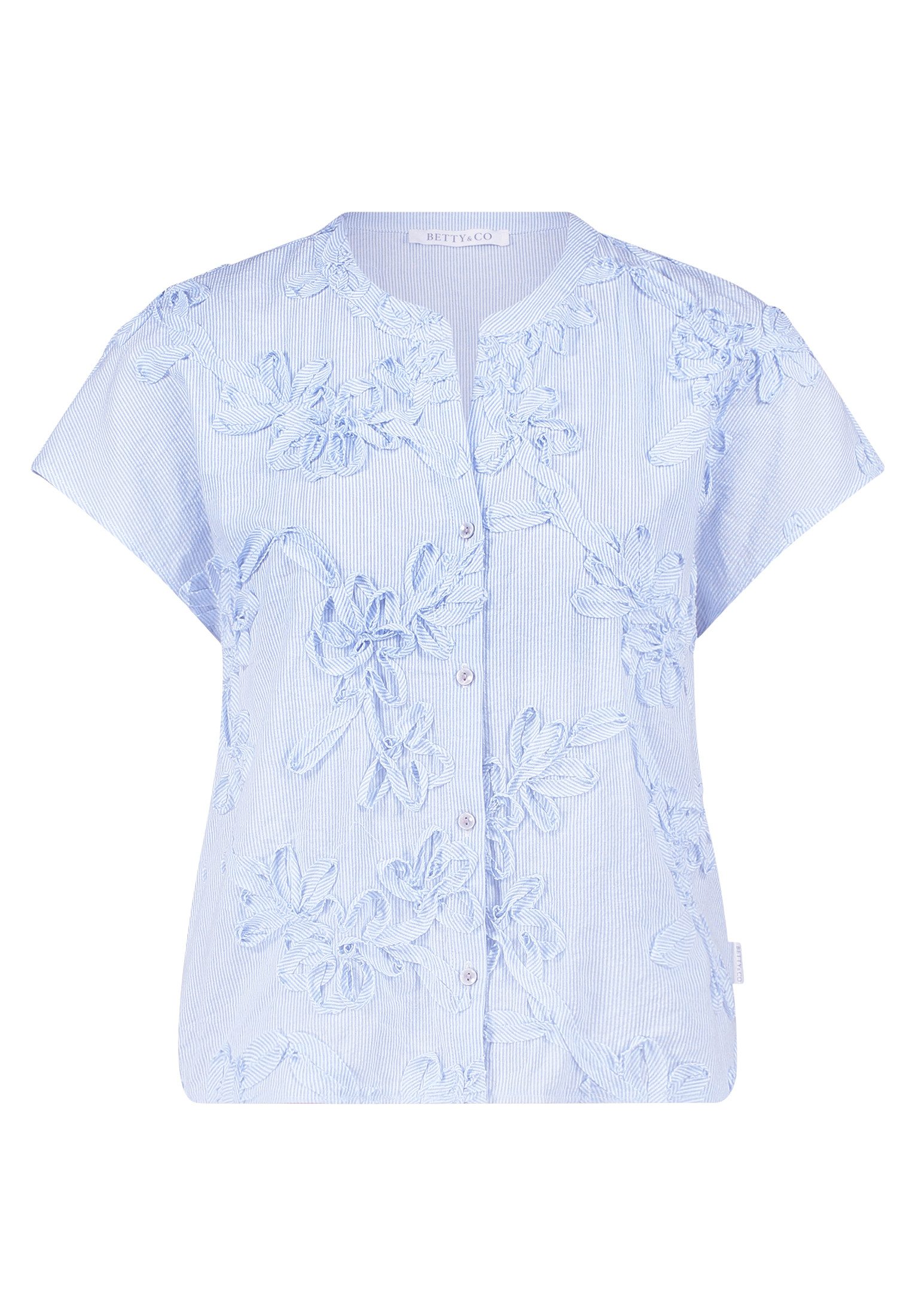 Betty&Co Hemdbluse Damen mit Stickerei