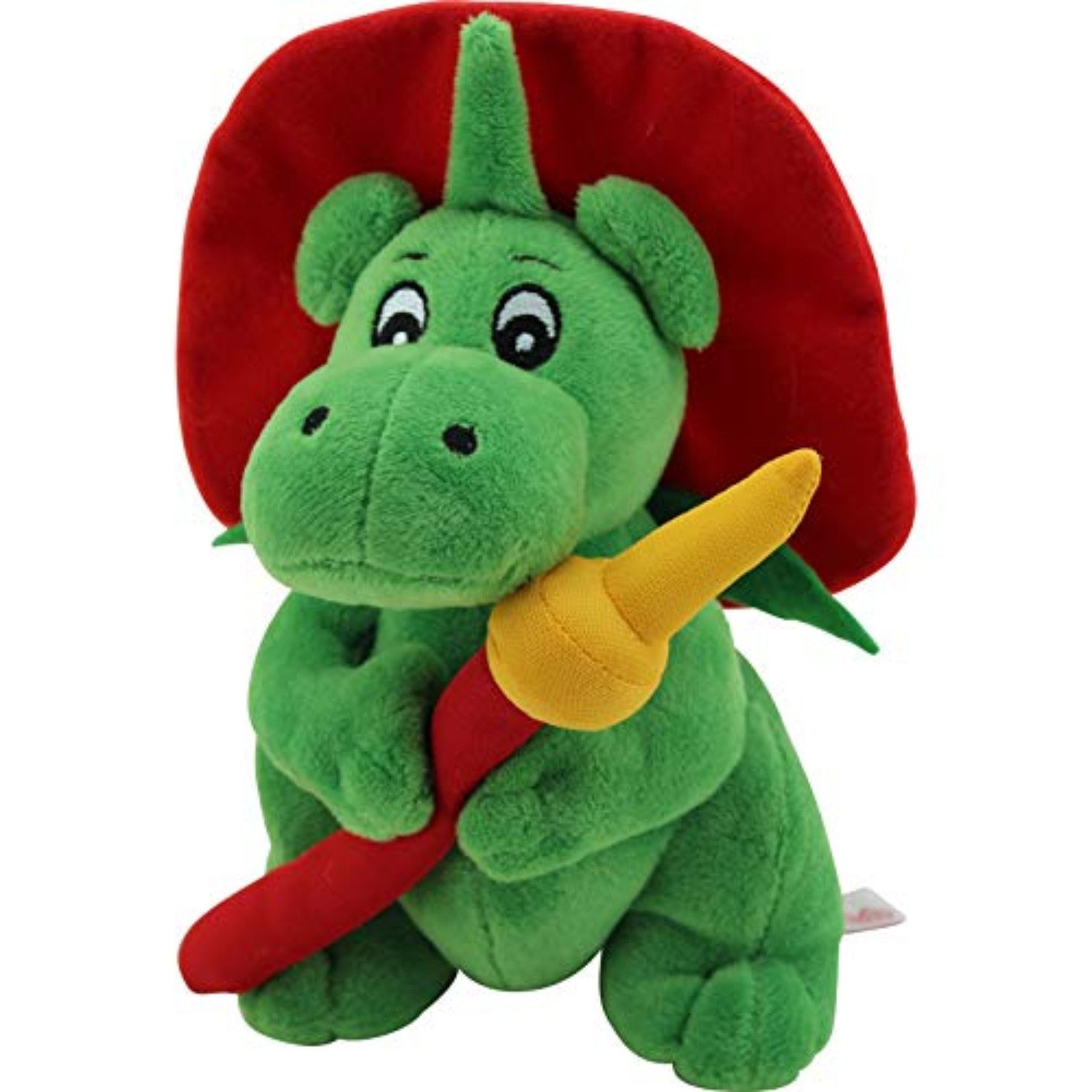 Sweety-Toys Kuscheltier Sweety Toys 11025 GRISU 20cm Feuerwehrschlauch Feuerwehr Maskottchen