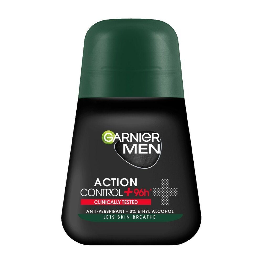 GARNIER Deo-Roller Men Roll-on Deo Action Control 96h+ Klinisch getestet 50ml