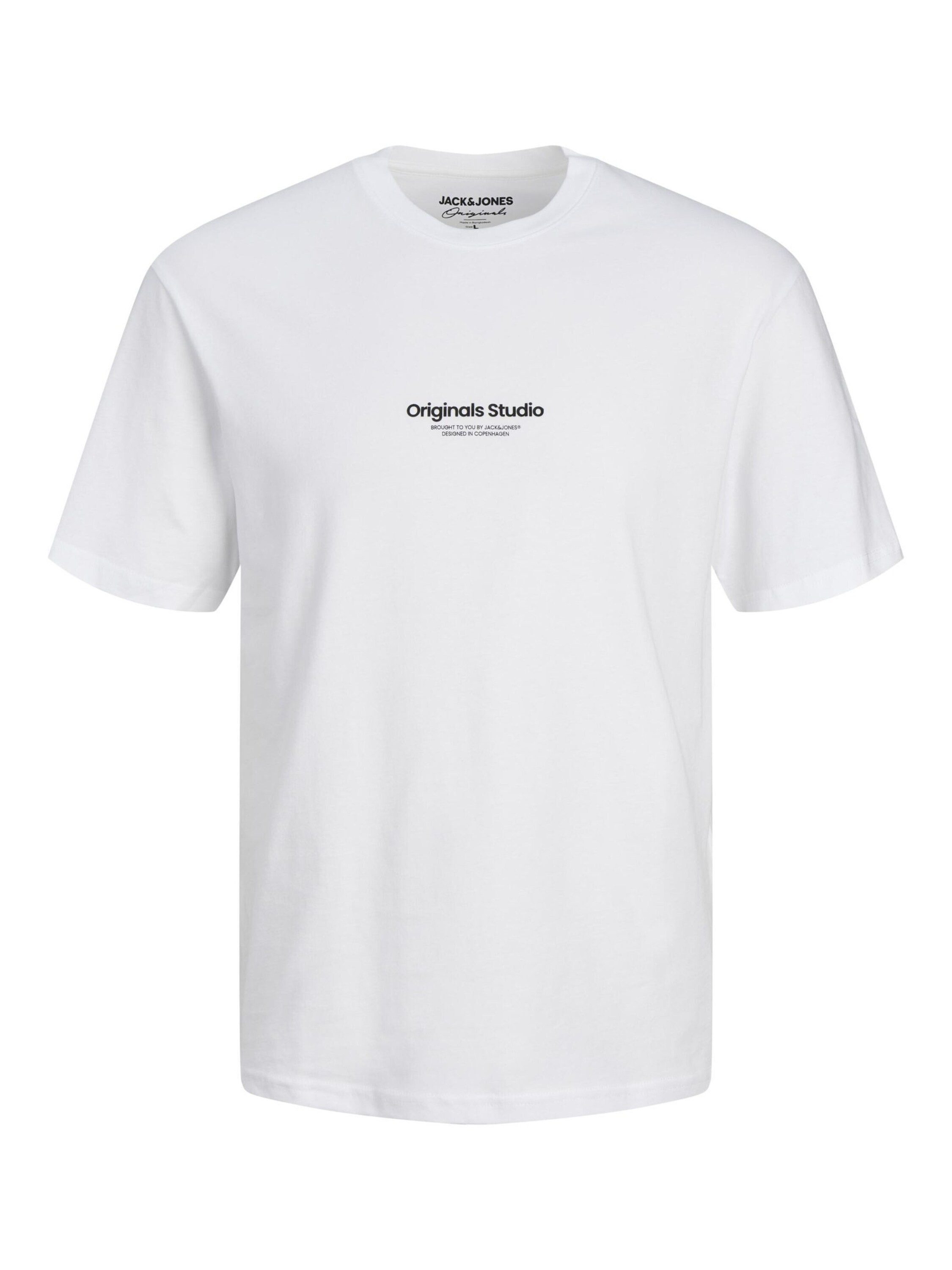 Jack&Jones T-Shirt mit Label-Print Farbe waldgrün Größe: 6XL günstig online kaufen