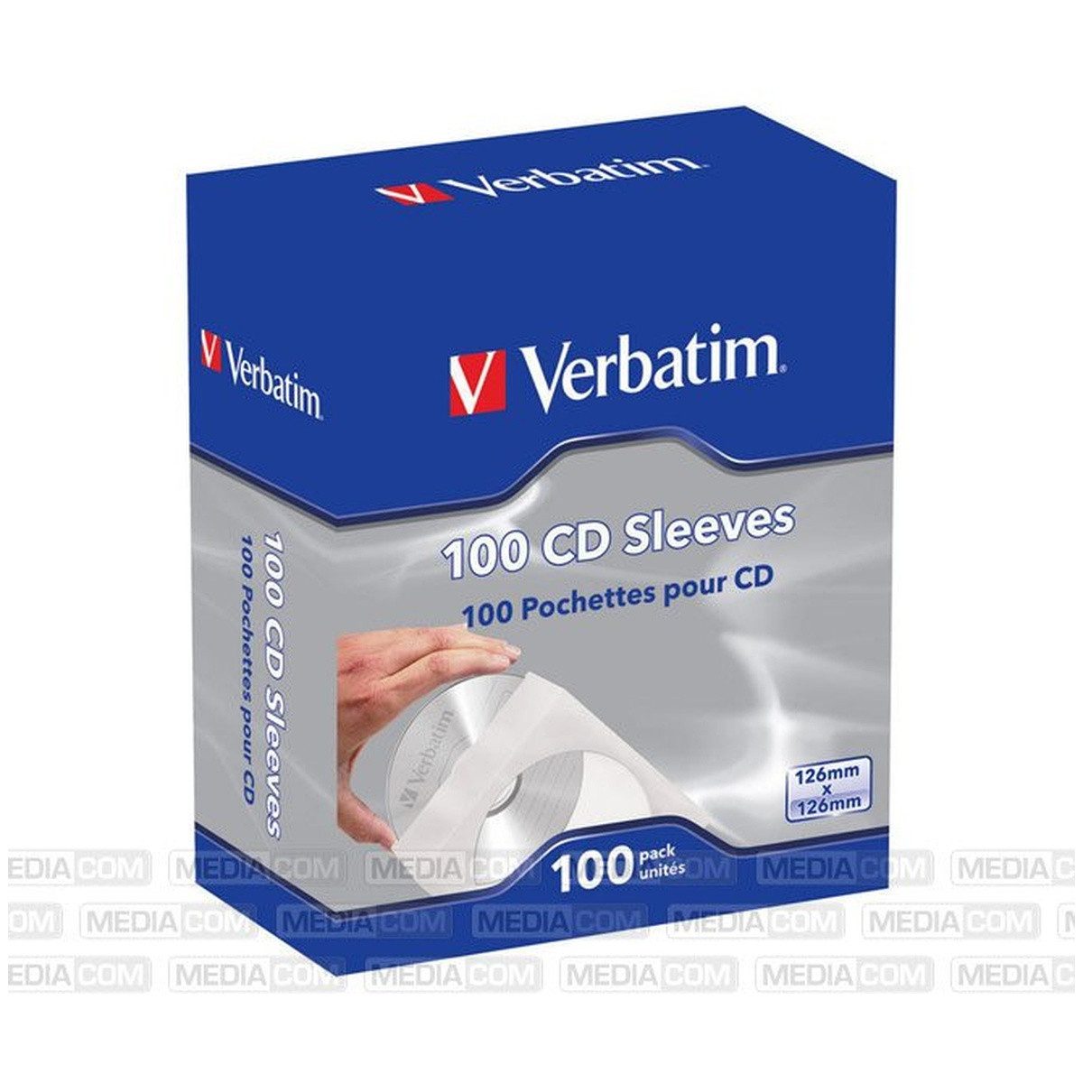 Verbatim CD-Rohling Verbatim Softpack Disc Sleeve 100er