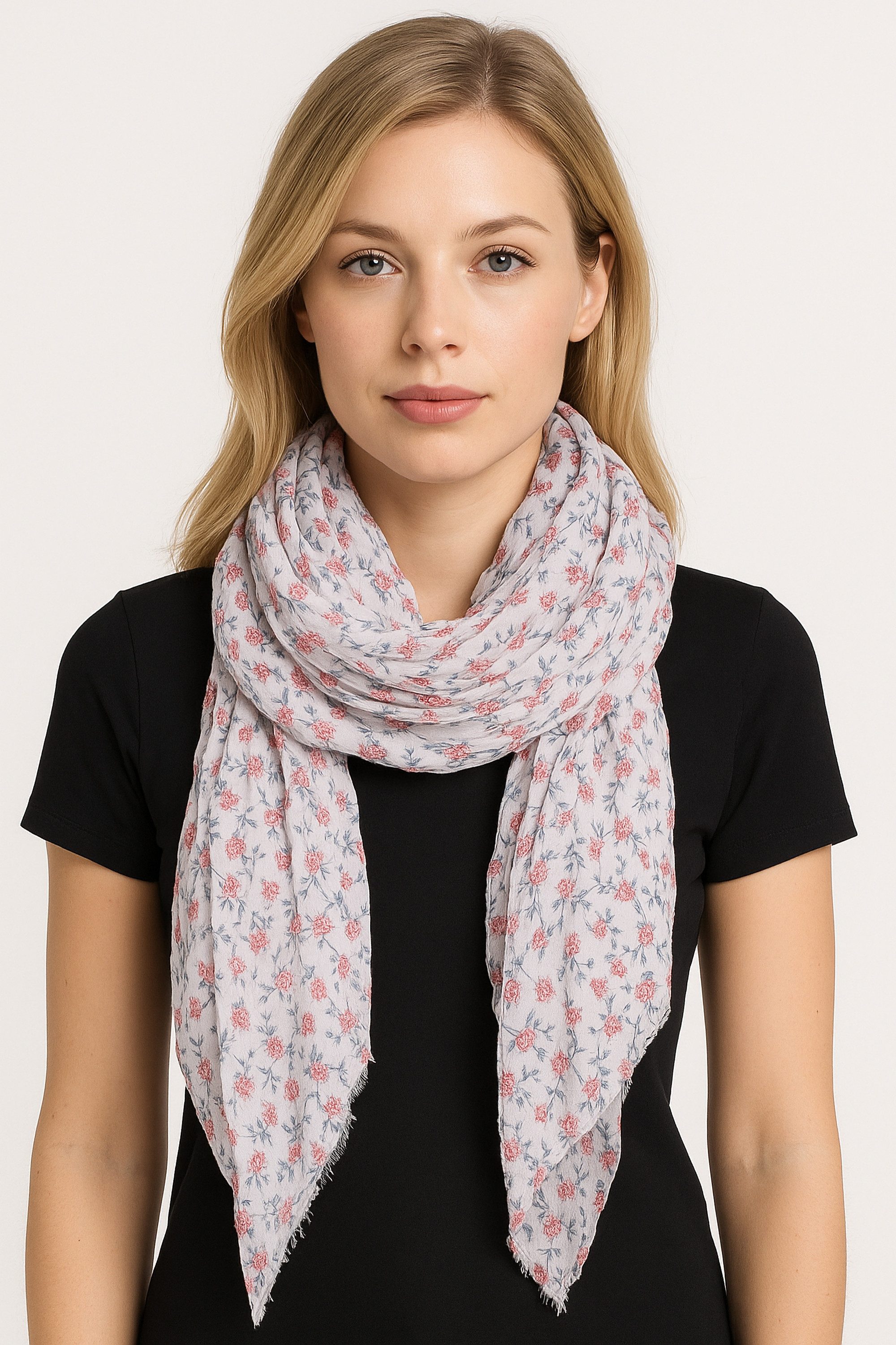 COLLEZIONE ALESSANDRO Modeschal Jolin, (1-St), mit kleinen Blumen