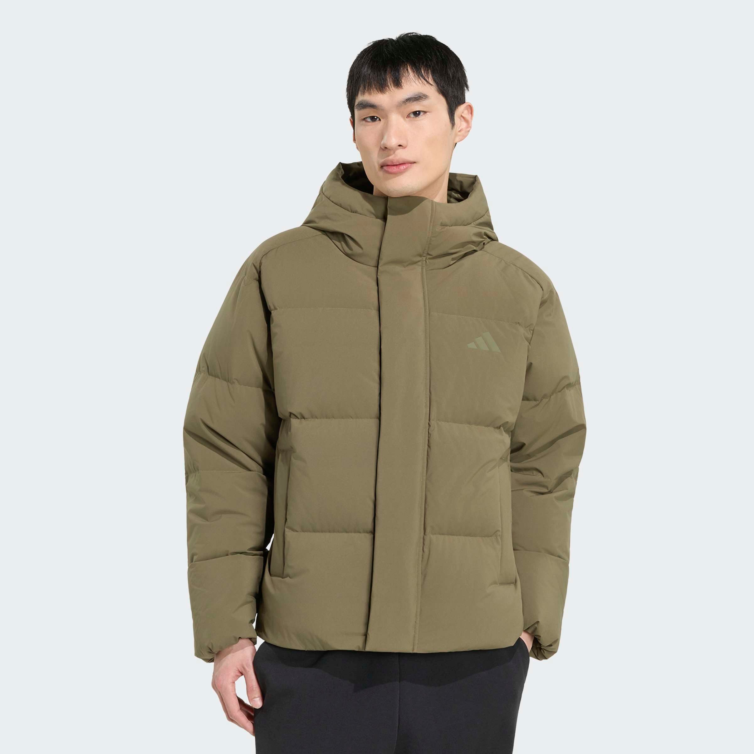 adidas Sportswear Outdoorjacke HELIONIC PUFFER, KAPUZE