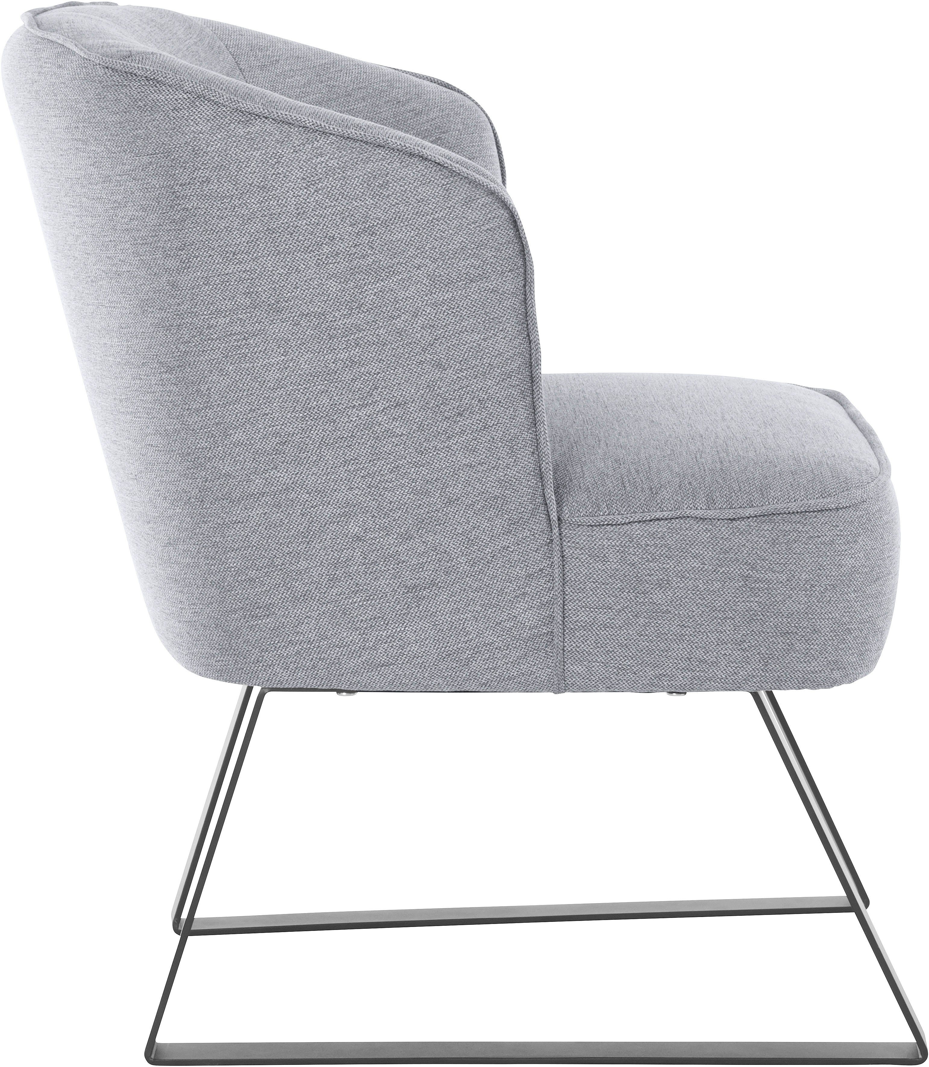 exxpo - sofa fashion Sessel verschiedenen 1 und Stck. Bezug mit in Keder Metallfüßen, Americano, Qualitäten