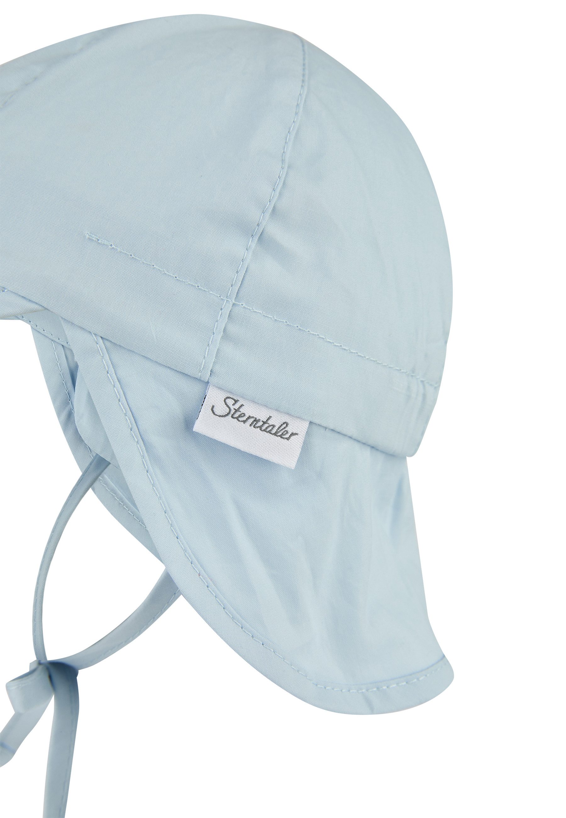 Sterntaler® Schirmmütze UV-Schutz 50+ Schirmmütze mit Nackenschutz uni (1-St) Mütze mit Nackenschutz aus UV-Popeline unifarben – Bild 4 von 5
