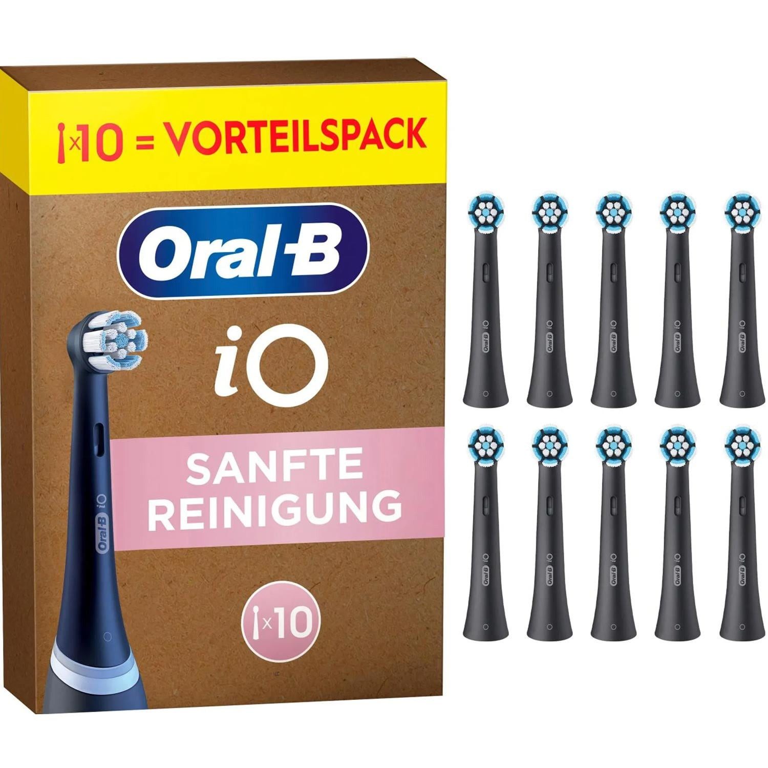 Oral-B Zahnbürste iO Sanfte Reinigung Aufsteckbürsten