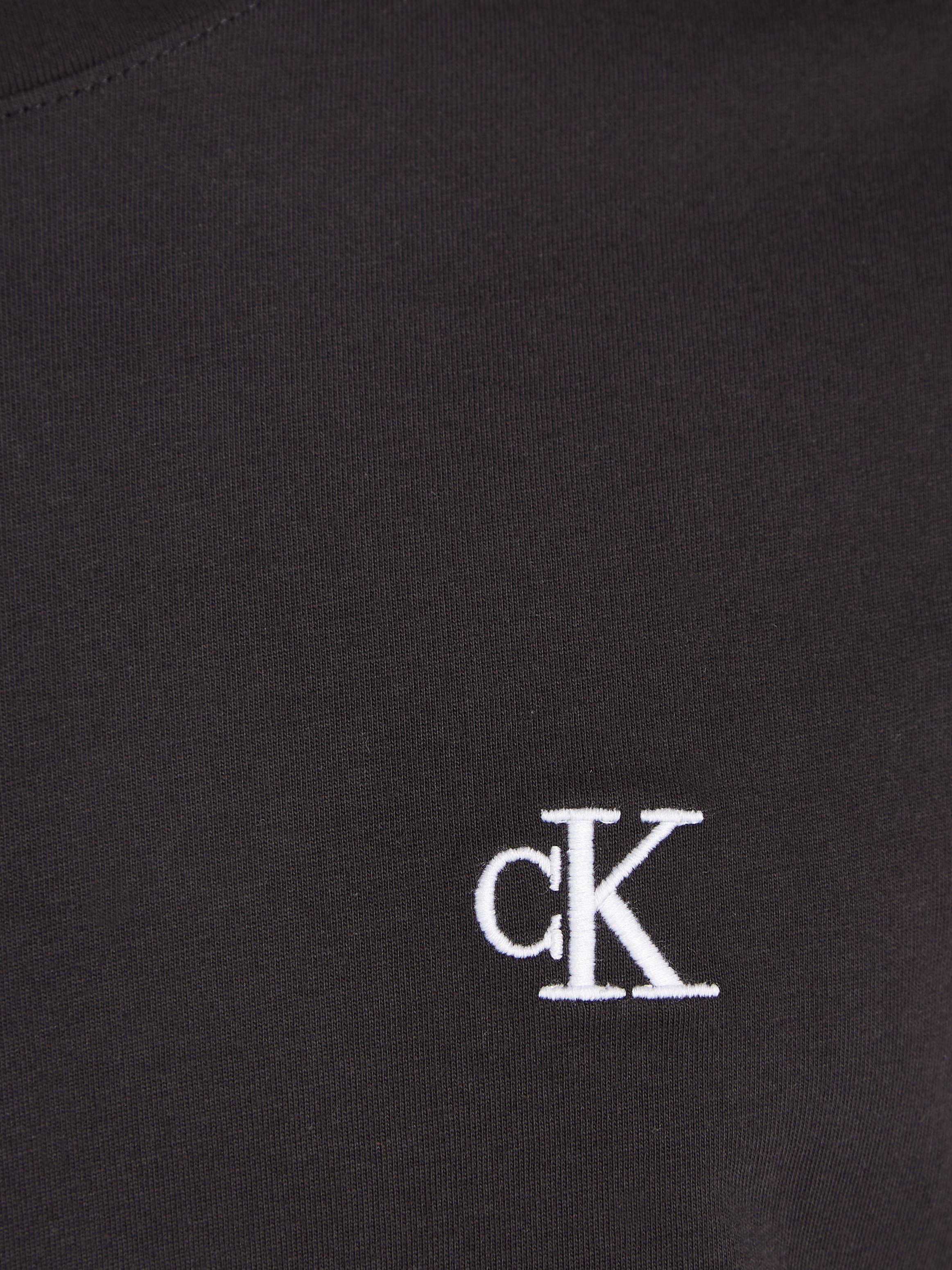 Calvin Klein Jeans T-Shirt CK ESSENTIAL SLIM TEE mit Logo-Stickerei