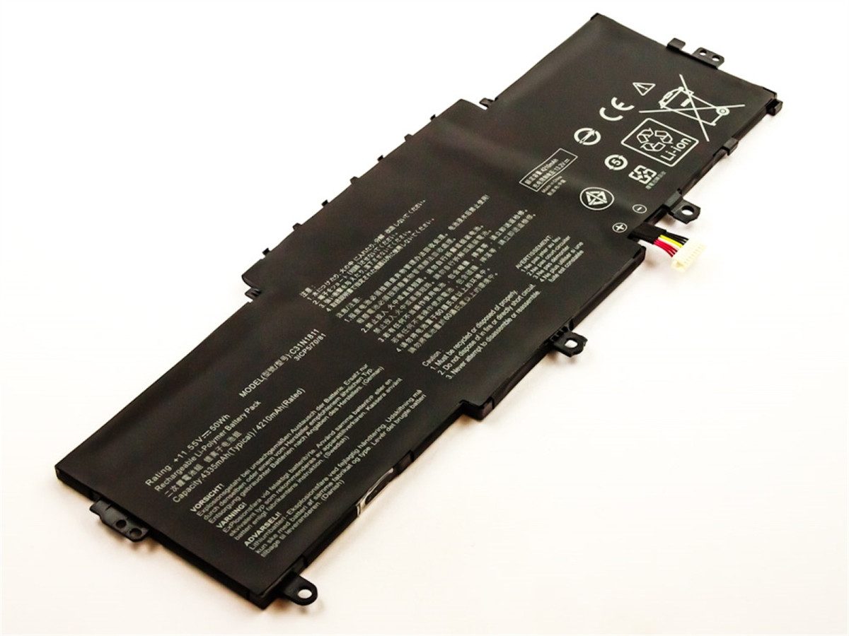 Akku für Asus UX433FN-IH74 Li-Pol 11,55 Volt 4250 mAh schwarz Laptop-Akku